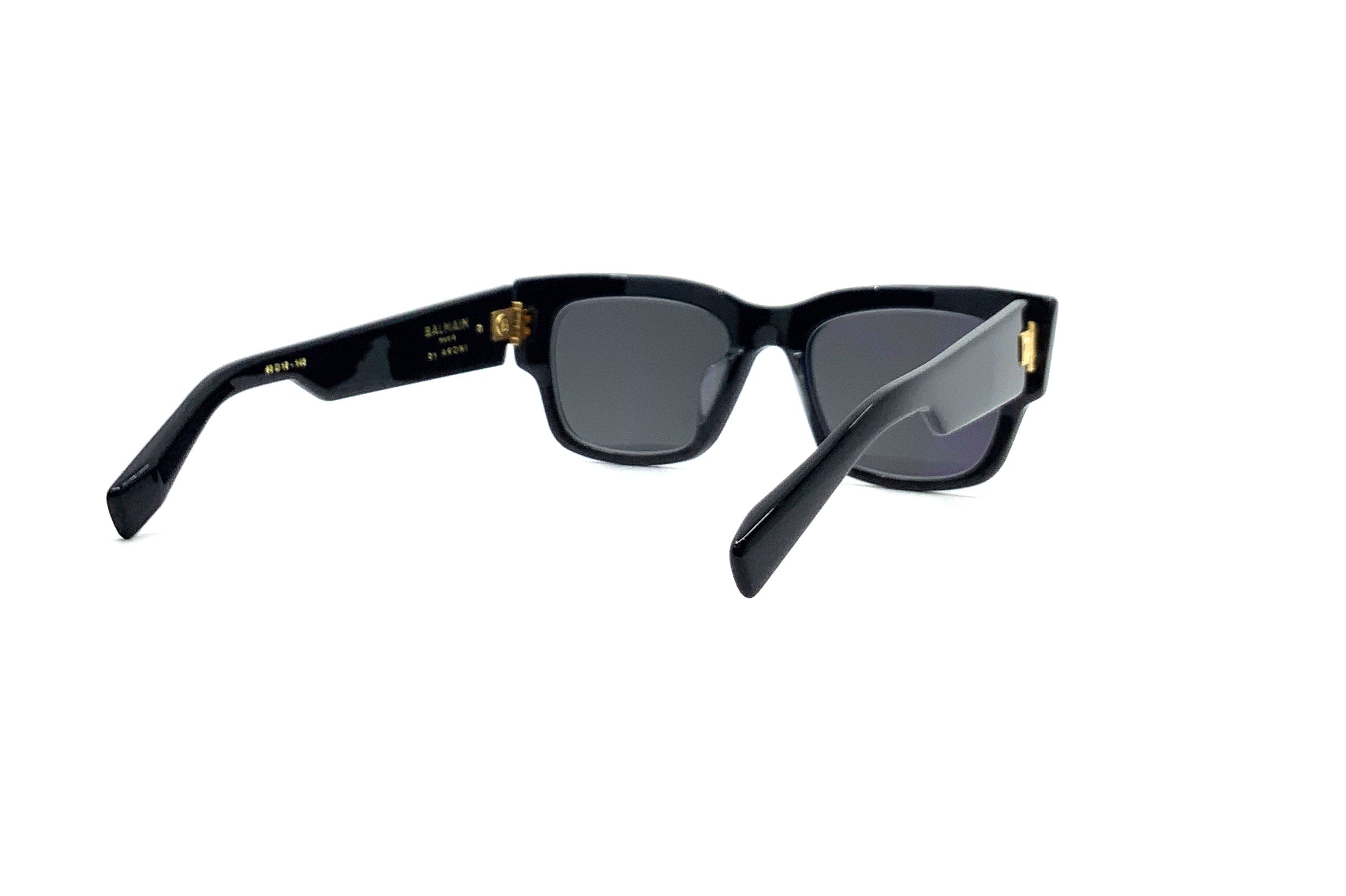 Balmain B IV Sunglasses Black Gold - Luxury Designer Shades for Men & Women - Perfect for Outdoor Activities, Travel & Fashion
