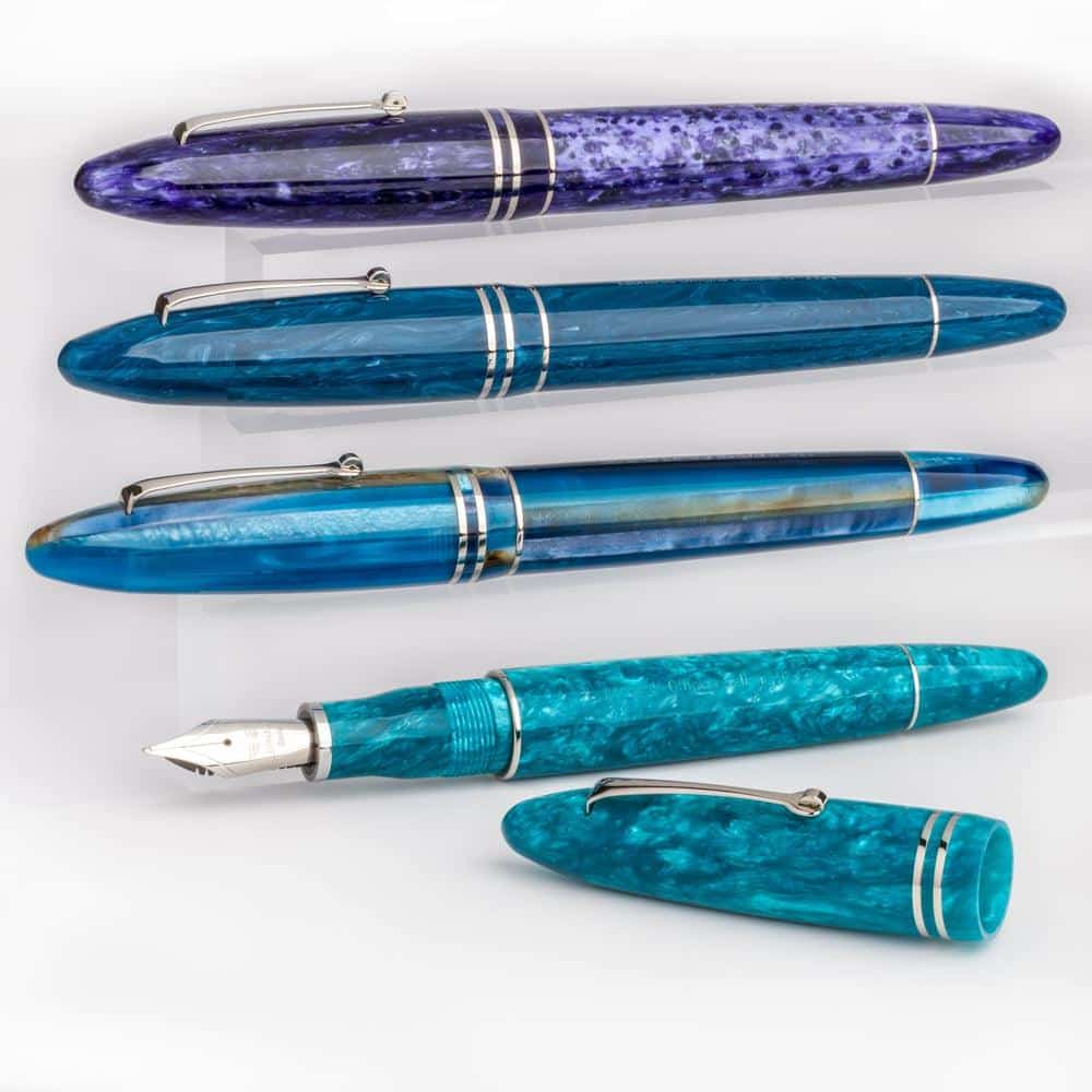 Leonardo Fountain Pen Furore Grande - Premium Stainless Steel Luxury Writing Instrument for Professionals & Collectors | Perfect for Business Signatures, Journaling & Gift Giving