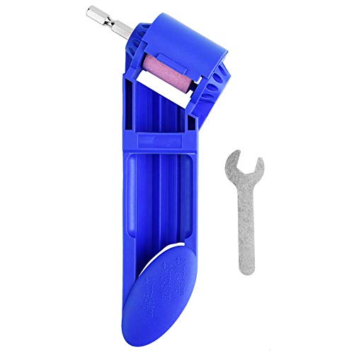 Electric Drill Bit Sharpener - Portable Corundum Grinding Wheel for Sharpening Drill Bits | Perfect for DIY Projects, Woodworking & Metalworking