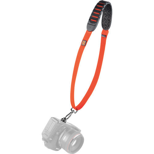 Black Rapid Shot Orange Camera Strap - Comfortable & Secure DSLR/SLR Shoulder Strap for Photographers - Perfect for Travel, Weddings & Outdoor Photography