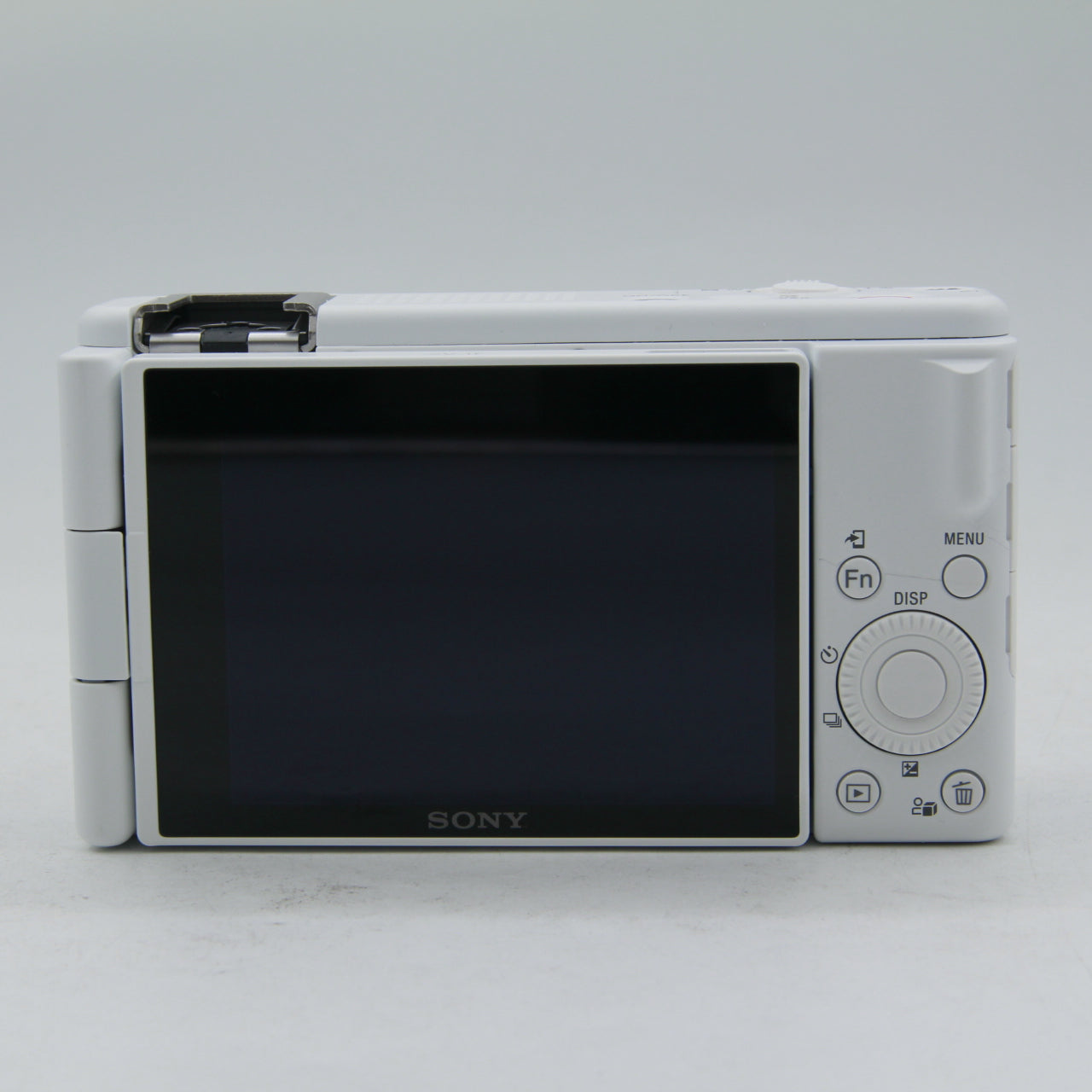Open Box Sony ZV-1F Vlogging Camera (White) - Perfect for YouTube, Travel & Content Creation