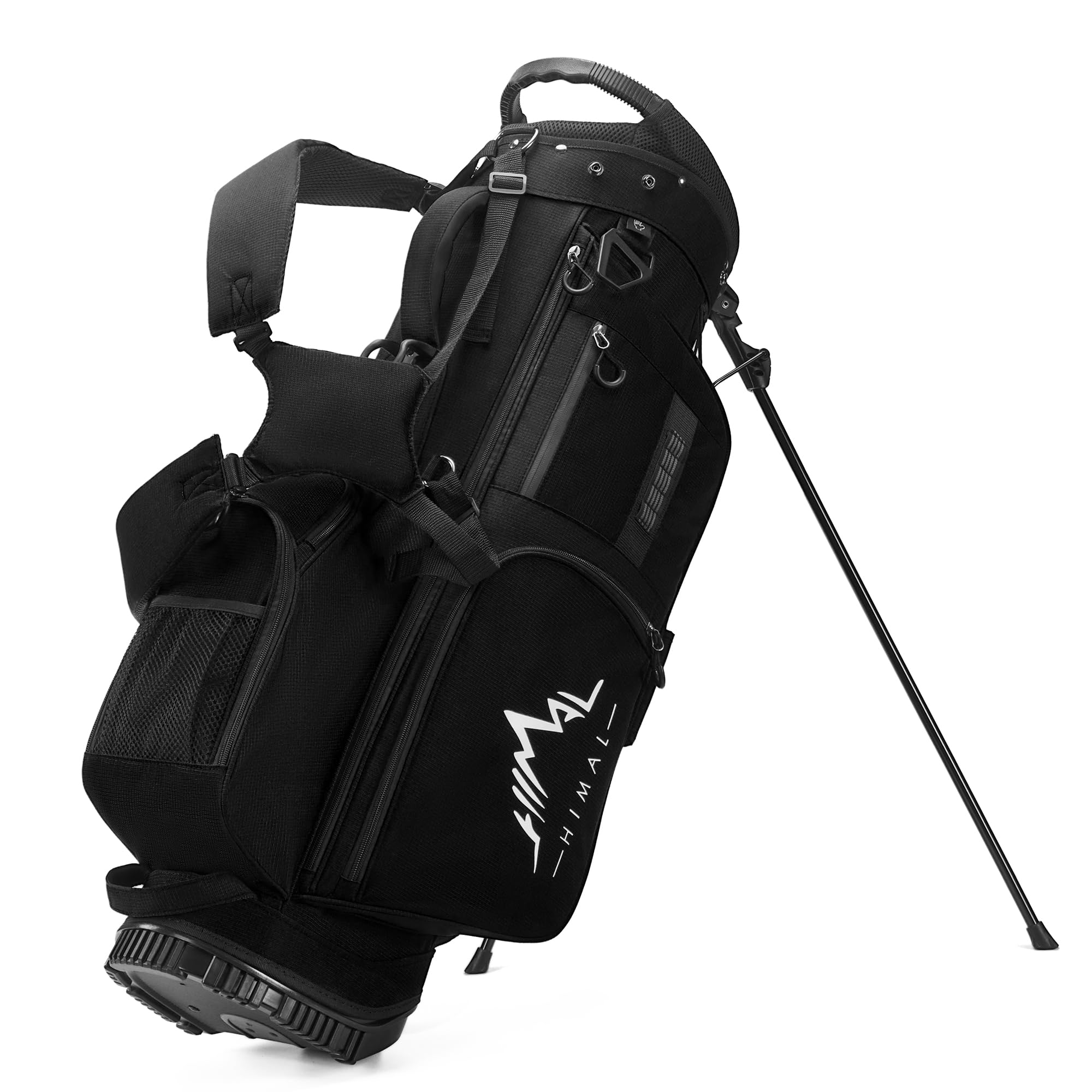 Lightweight Golf Stand Bag with 7-Way Top Dividers - Durable Golf Bags for Men & Women with Multiple Pockets & Dual Straps - Perfect for Driving Range, Course Play & Travel