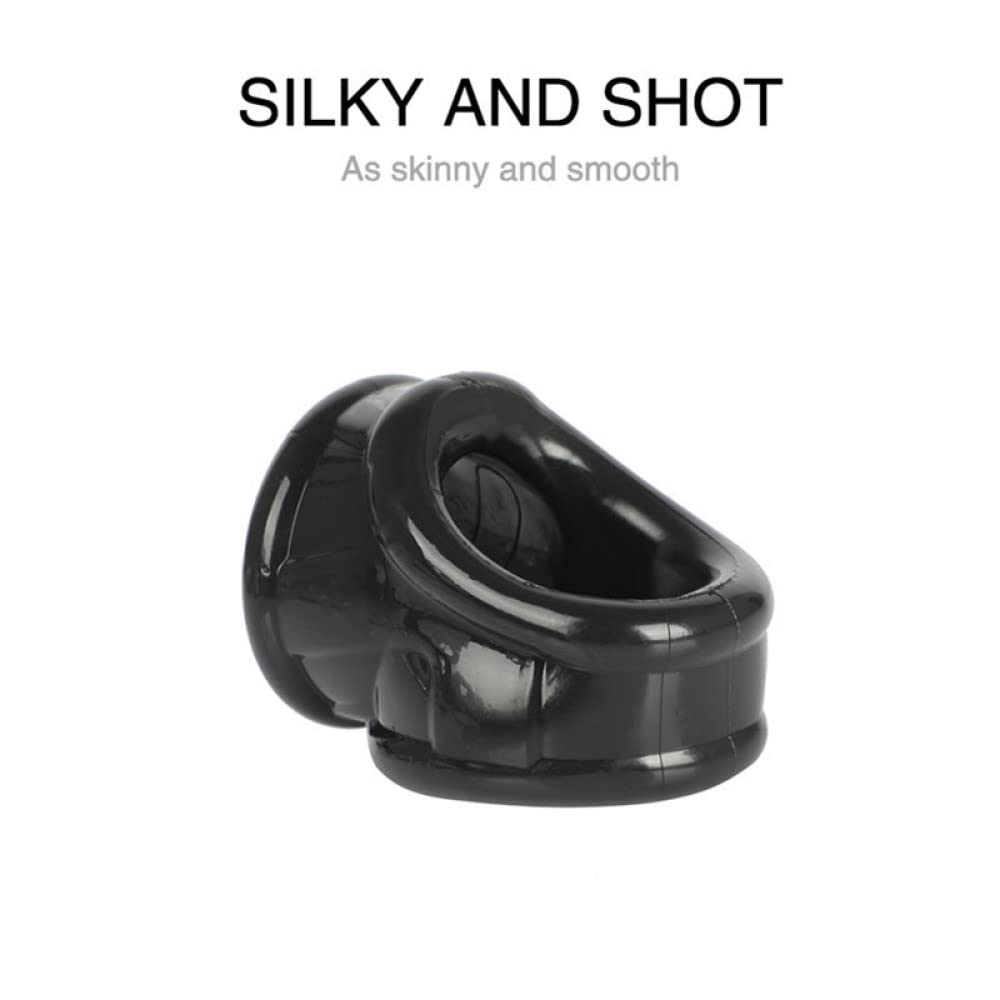 Premium Silicone Cock Rings for Men - Stretchy Penis Ring & Scrotal Restraint Sleeve for Enhanced Erection & Sexual Stimulation | Male Sex Toys with Ball Loop for Couples Play & Solo Pleasure | Durable, Body-Safe Adult Sex Accessories for Intimate Moments