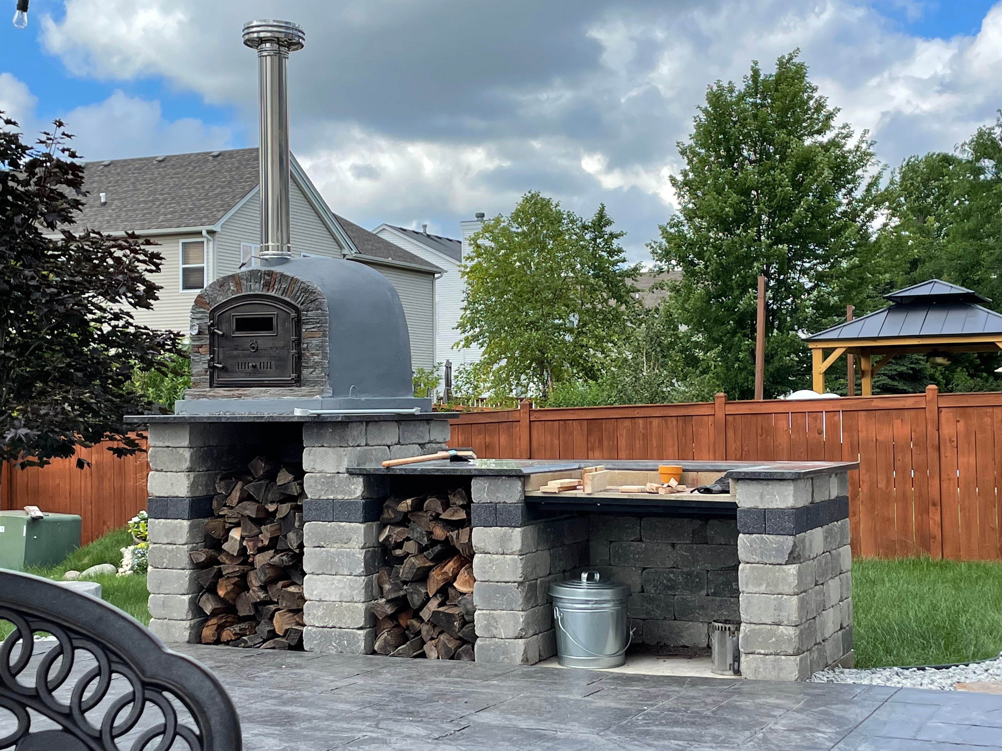 Premium VENTURA PRETO Wood Fired Pizza Oven - Best Selling Outdoor Pizza Maker for Backyard, Patio & Camping | Perfect for Home Chefs & Outdoor Cooking Enthusiasts