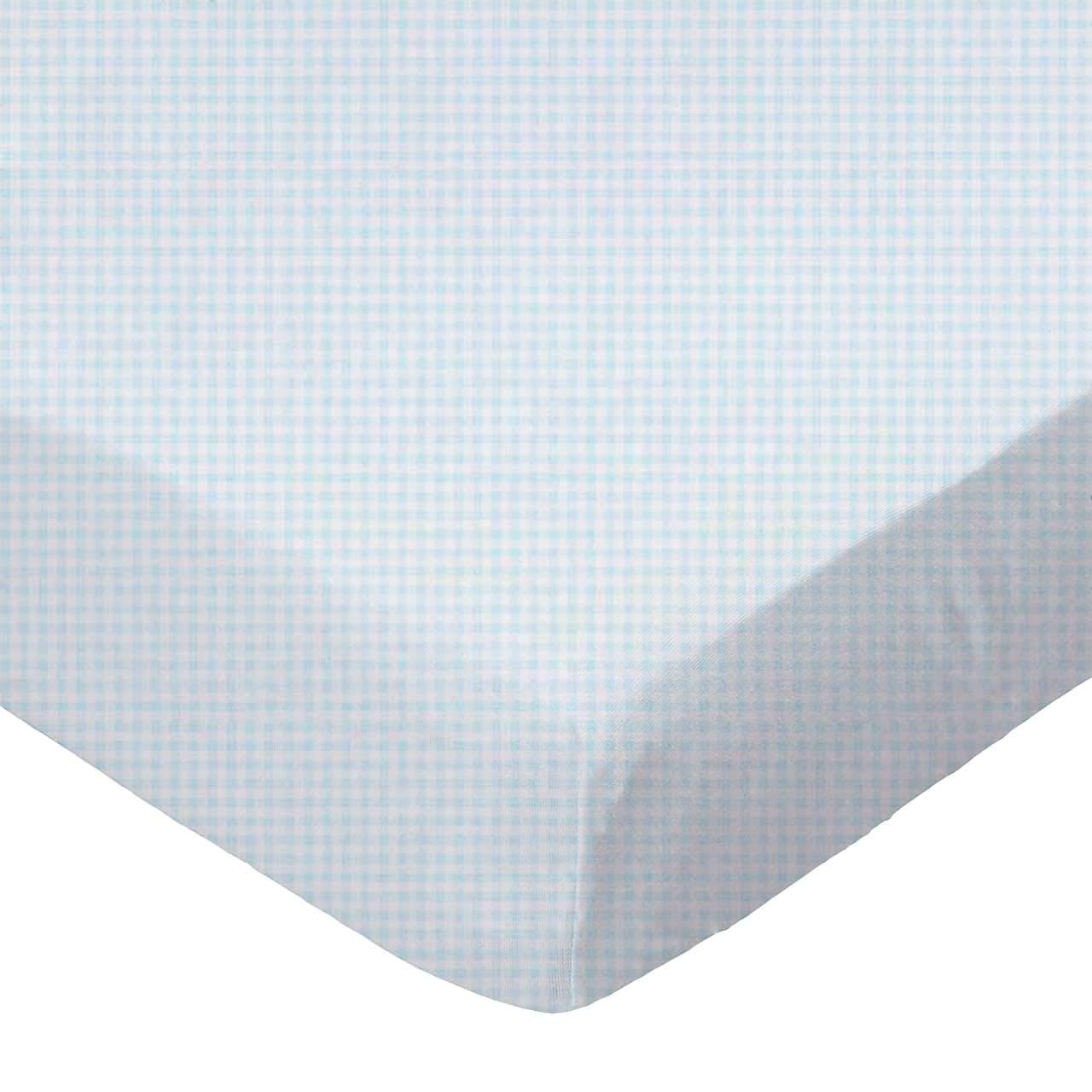**SheetWorld Fitted 100% Cotton Jersey Pack N Play Sheet – Compatible with Graco 27
