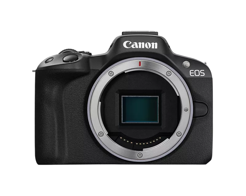 Canon EOS R50 Mirrorless Digital Camera Body - Black | 24.2MP APS-C Sensor, 4K Video, Dual Pixel AF | Perfect for Vlogging, Travel & Street Photography