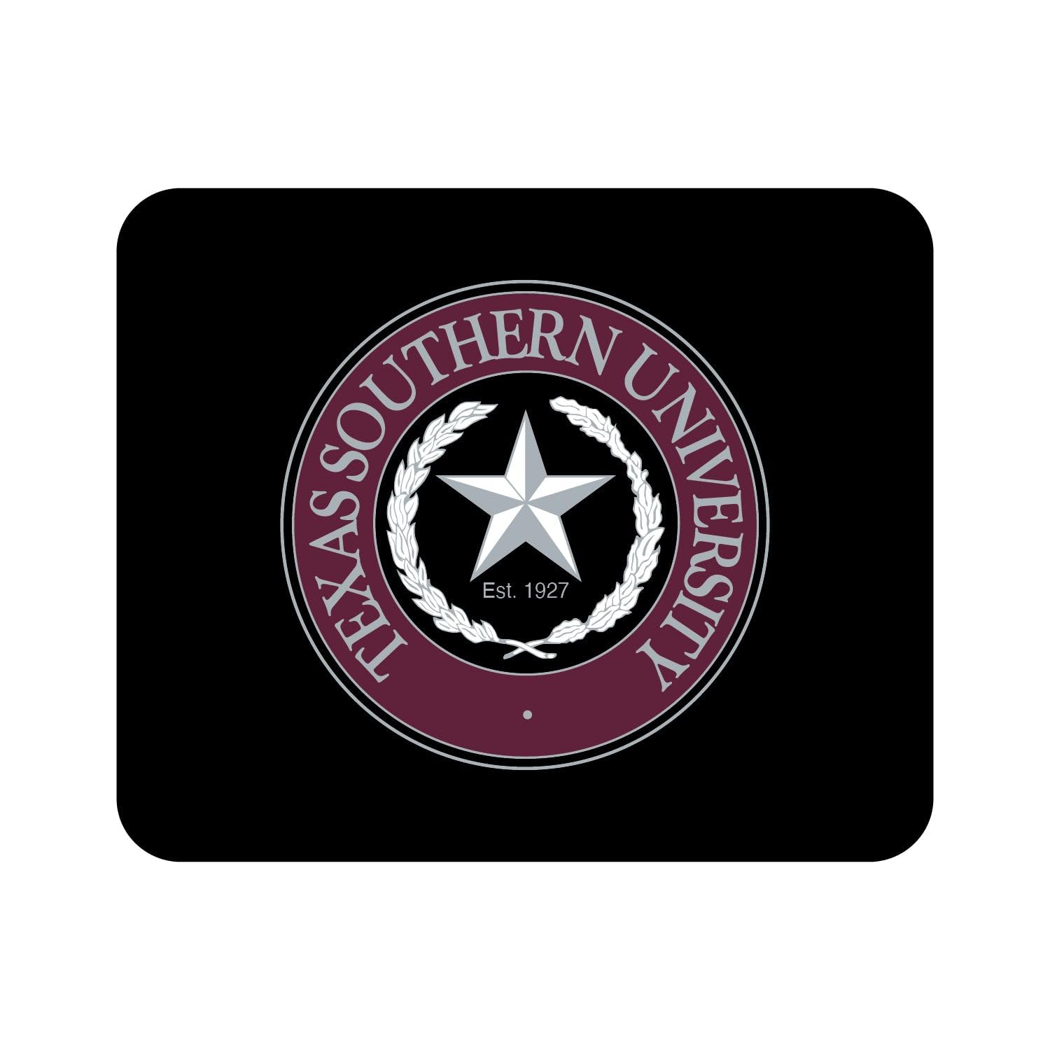 Texas Southern University Mouse Pad - Soft Fabric Gaming & Office Desk Mat with Floral Pink Design - Perfect for Work, Gaming & Study