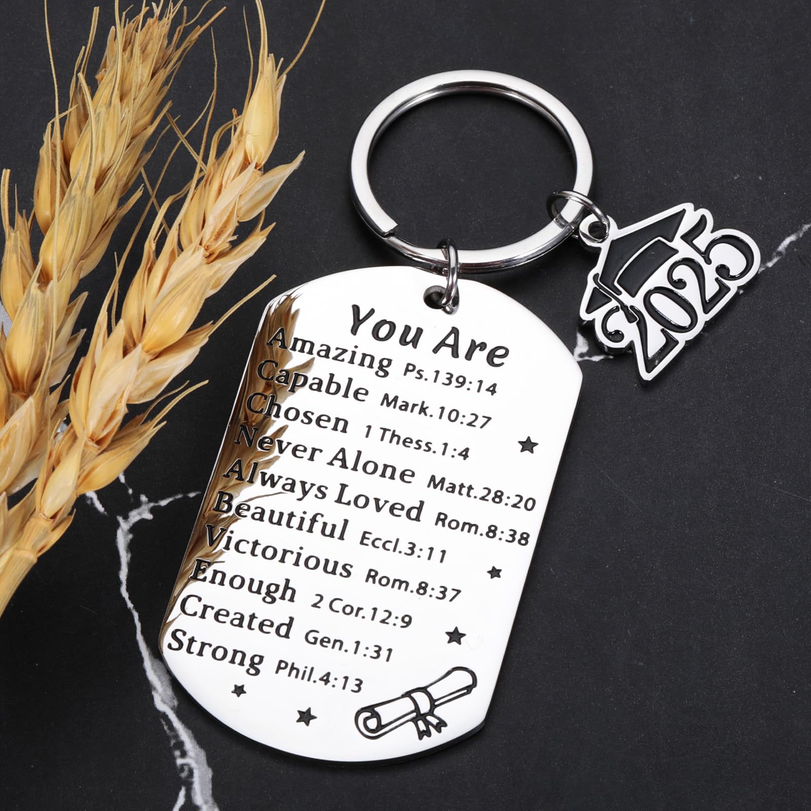 2025 Graduation Gifts for Her & Him - Christian Inspirational Gifts for High School & College Graduates - Perfect for Students, Sons, Daughters & Seniors - Great as Stocking Stuffers & Commencement Presents