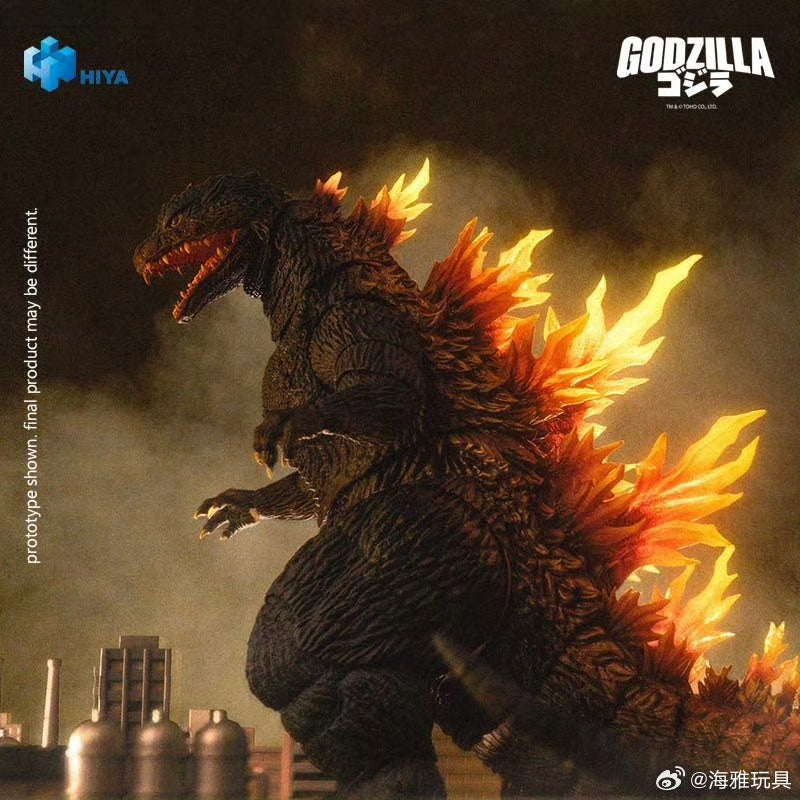 HIYA 7-inch 18cm Godzilla 2000 Heat Ray Action Figure - Exquisite Collectible Toy for Movie Fans & Display | Perfect for Home Decor, Gift Giving & Anime Collections