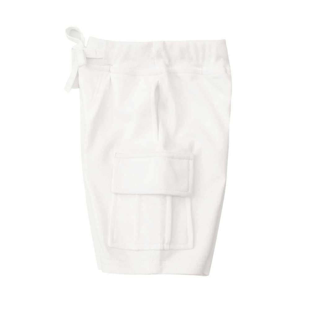 DINGDONG'S CLOSET Boys' Adjustable Waist Cargo Shorts for Toddlers - Comfortable Playwear for Outdoor Activities & Summer Adventures