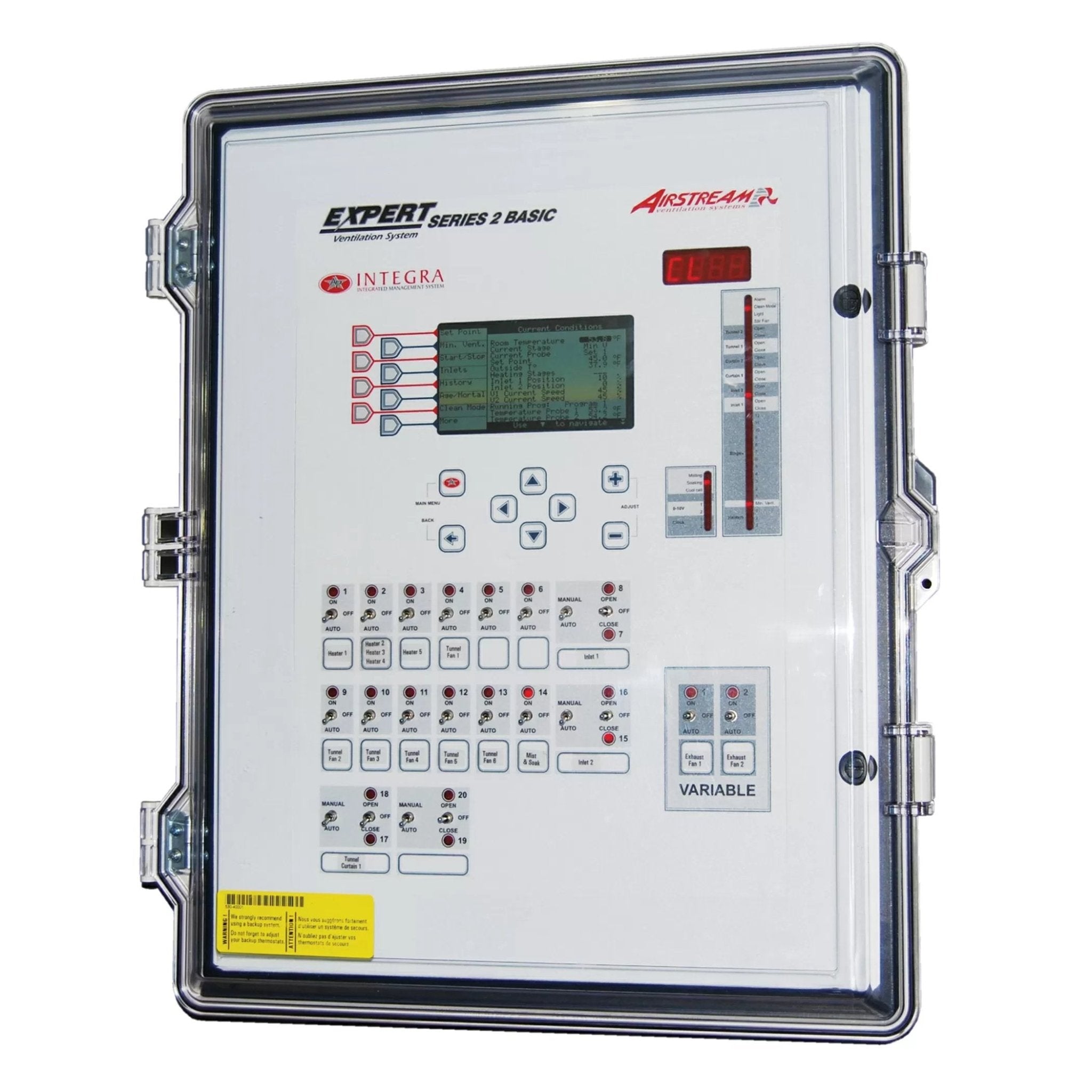 Expert Series II Ventilation Control System - High Performance Airflow Regulator for HVAC & Industrial Use | Perfect for Warehouses, Factories & Commercial Buildings