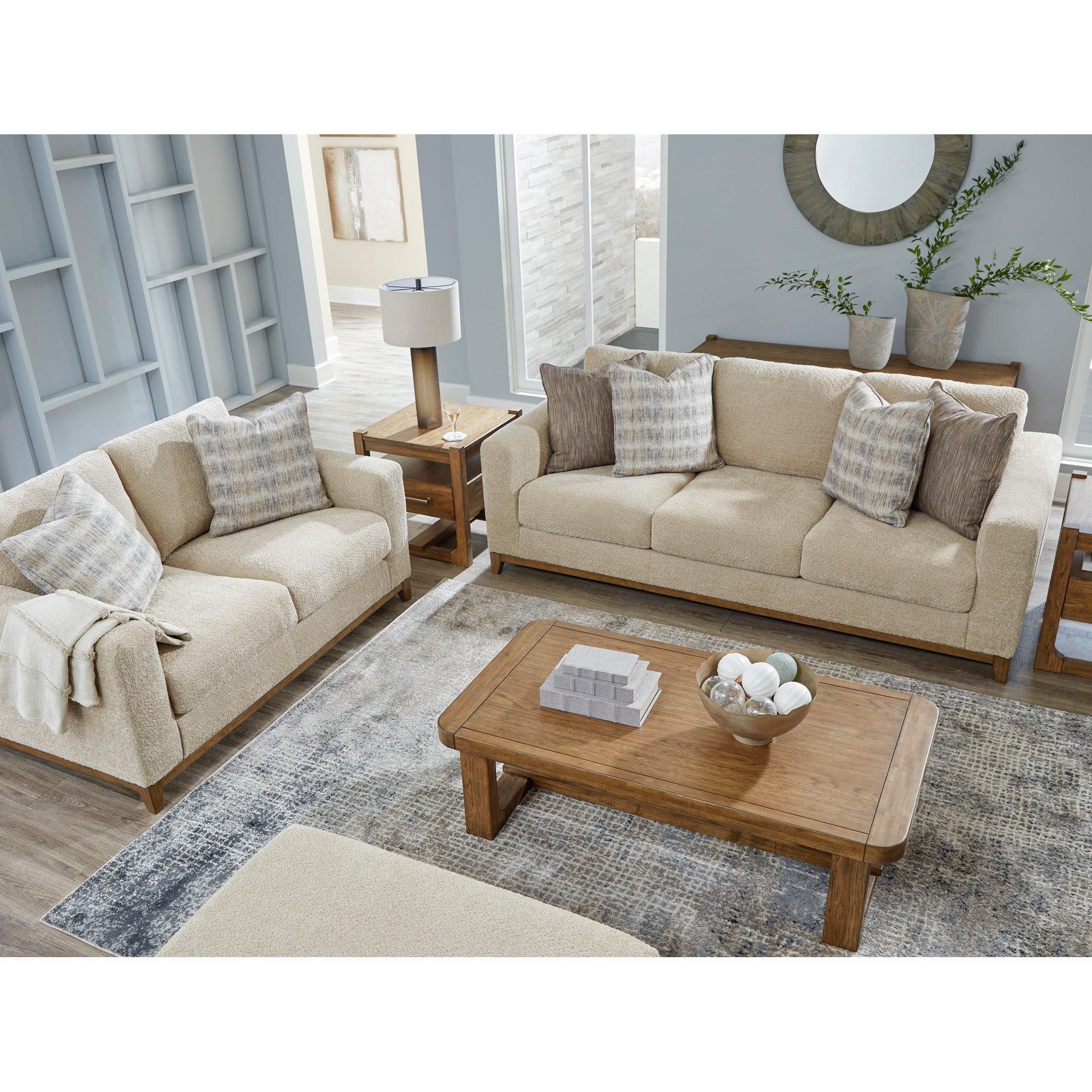 Parklynn Desert Sofa - Modern Outdoor Patio Furniture for Backyard, Poolside & Garden Relaxation