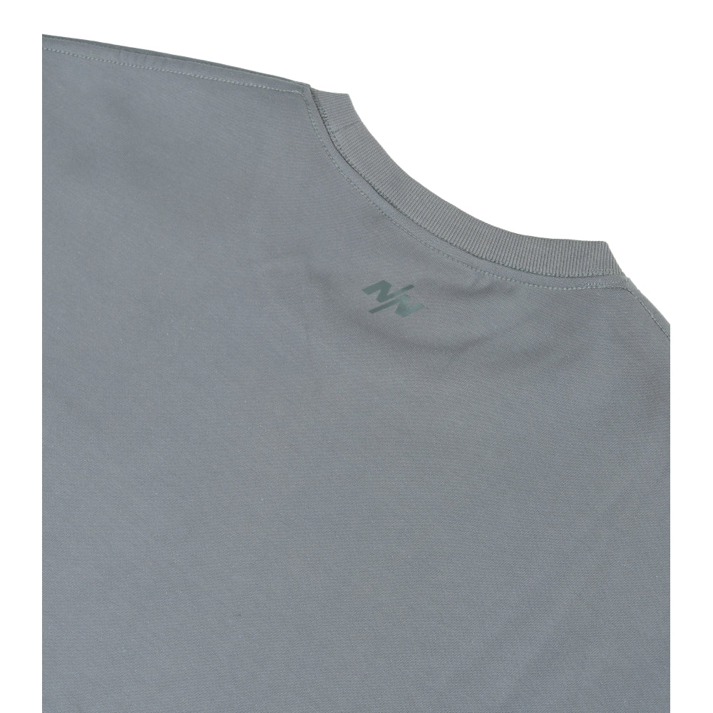 Nine Point Nine Element 3D Pocket Short Sleeve T-Shirt - Grey | Casual Streetwear & Everyday Comfort for Men & Women