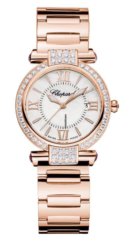 Chopard Imperiale 18K Rose Gold Ladies Watch with Amethysts & Diamonds | Luxury Women's Jewelry Watch for Formal Events & Special Occasions