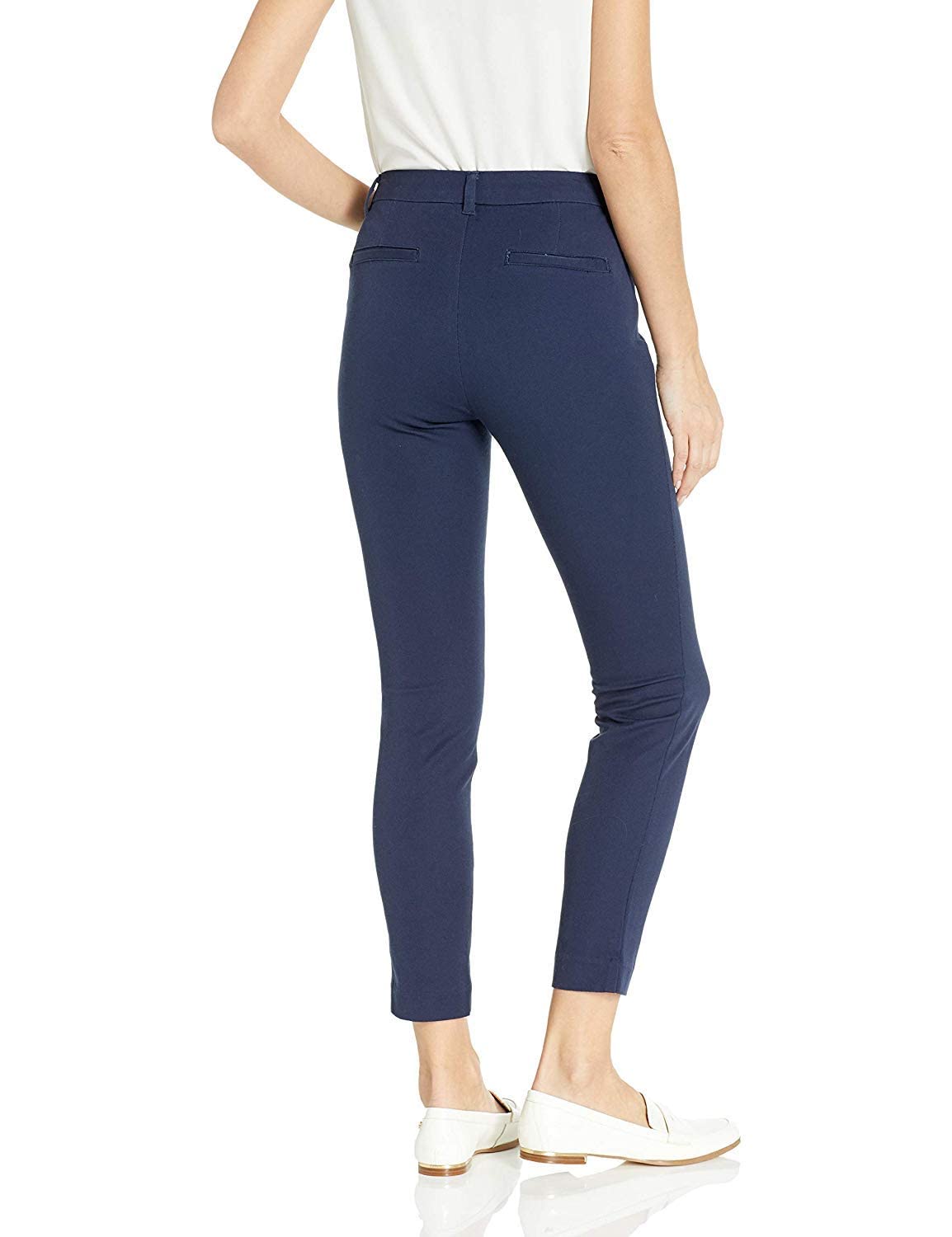 Amazon Essentials Women's Skinny Ankle Pants - Slim Fit Stretch Work Pants for Office, Business Casual & Everyday Wear