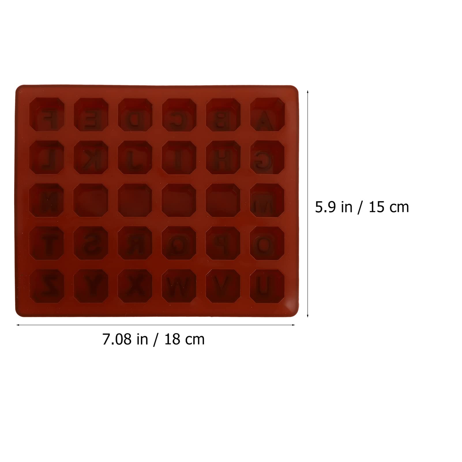 2-Piece Silicone Chocolate & Ice Cube Mold Set - DIY Candy, Baking, and Ice Making Tray for Kitchen - Perfect for Cocktails, Desserts, and Party Treats