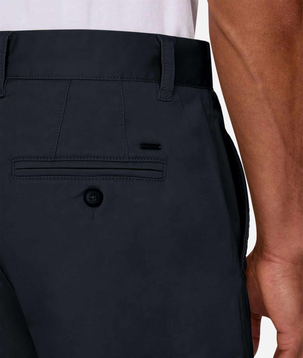 Classic Cuban Chino Pants for Men - Navy Blue Casual Slim Fit Trousers | Perfect for Office, Travel & Smart Casual Outfits