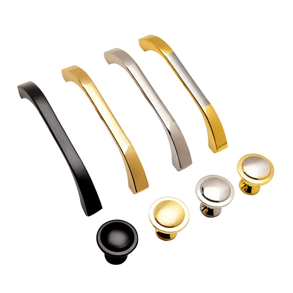10 Pack Black Kitchen Cabinet Handles - 3-3/4