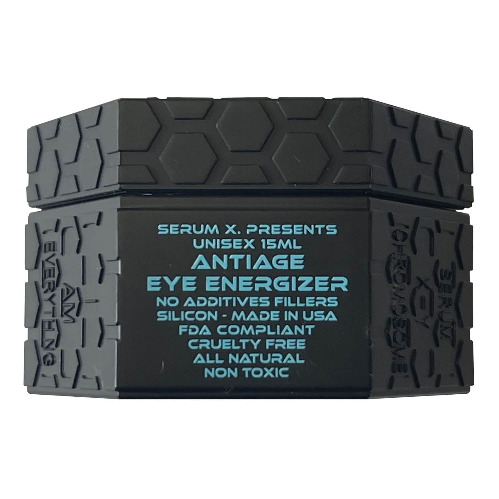 Serum X - Y Chromosome® Anti-Aging Eye Cream for Dark Circles & Wrinkles - Natural Under Eye Treatment for Puffiness & Fine Lines - Vegan, Silicon-Free, Made in USA - Perfect for Nighttime Skincare Routine & Morning Revitalization