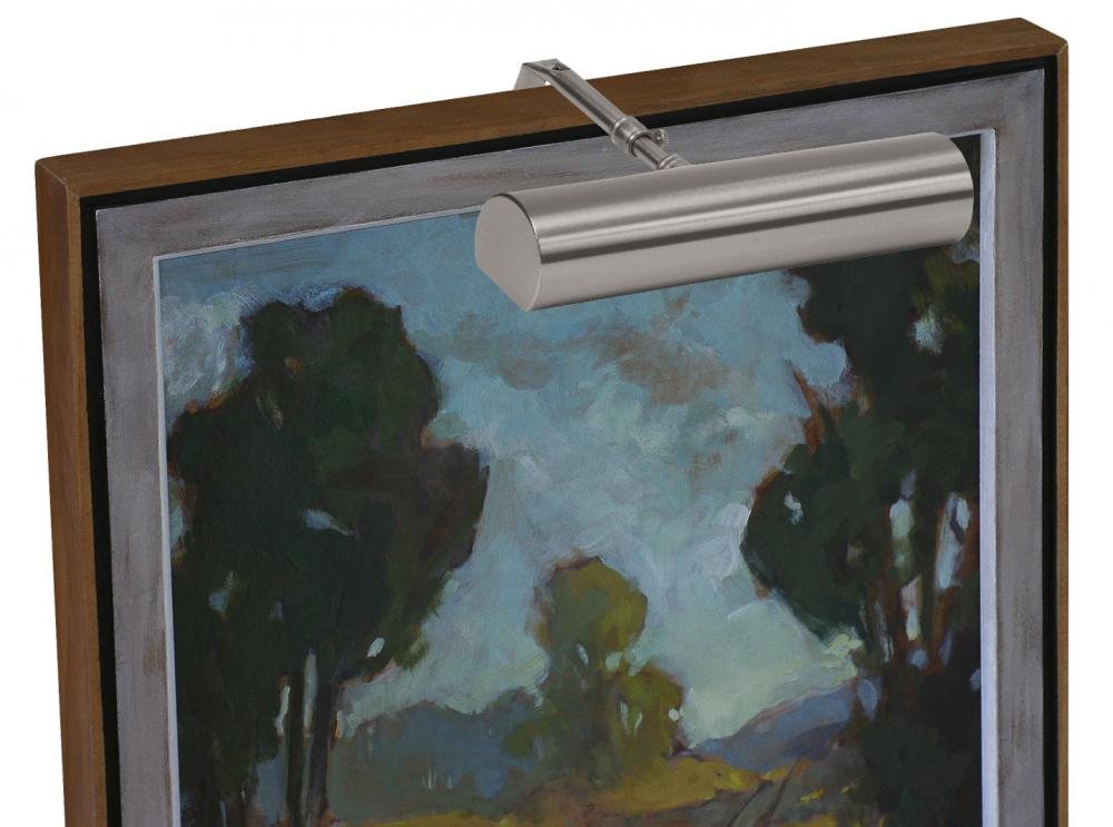 House of Troy Chrome Picture Display Light - Adjustable Single Light Fixture for Artwork & Photo Illumination - Perfect for Galleries, Museums & Home Decor