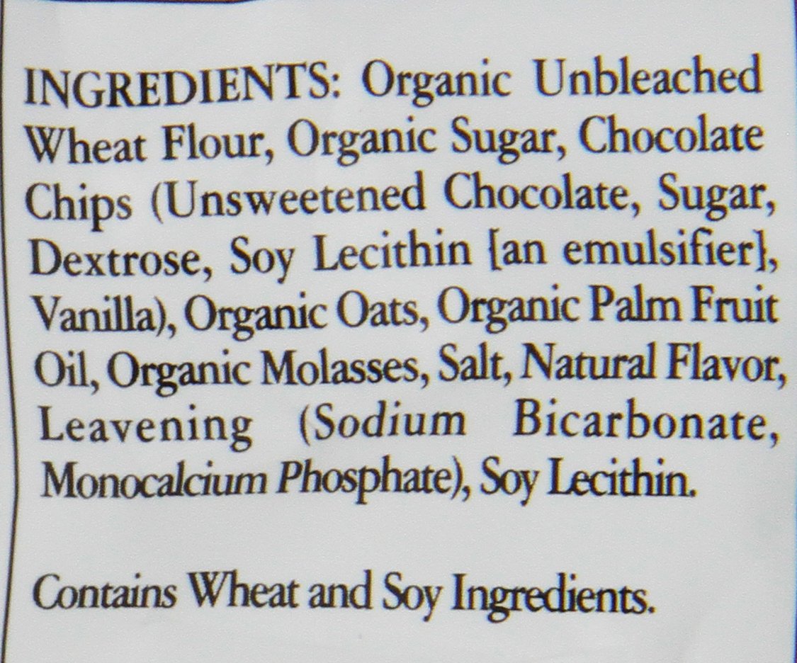 Newman's Own Organics Oatmeal Chocolate Chip Cookies - 7 oz Pack | USDA Organic, Non-GMO, Gluten-Free Snacks | Perfect for Breakfast, Lunch Box & Office Snacking