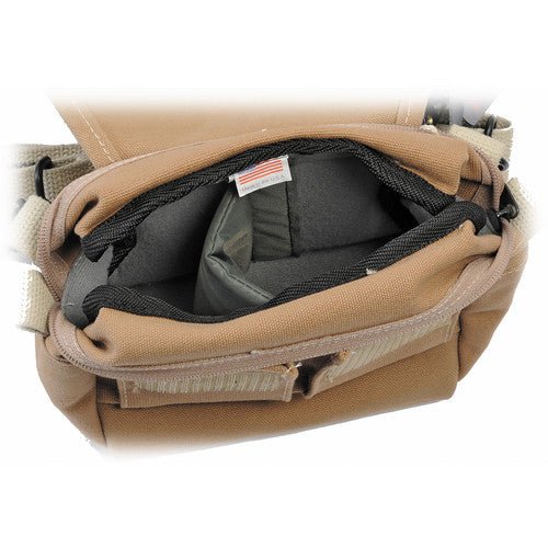 Domke F 5XA Small Shoulder and Belt Camera Bag in Sand Color - Perfect for Travel, Hiking & Everyday Photography