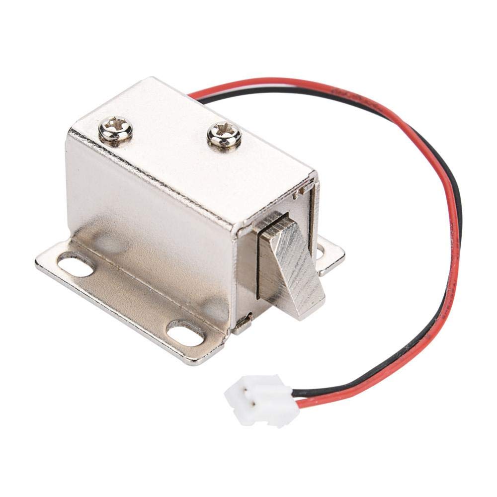 Fosa Solenoid Electromagnetic Lock - 12V/24V Electric Door Lock for Access Control Systems | Secure Cabinet, Drawer & Entry Doors | Ideal for Office, Home & Commercial Use