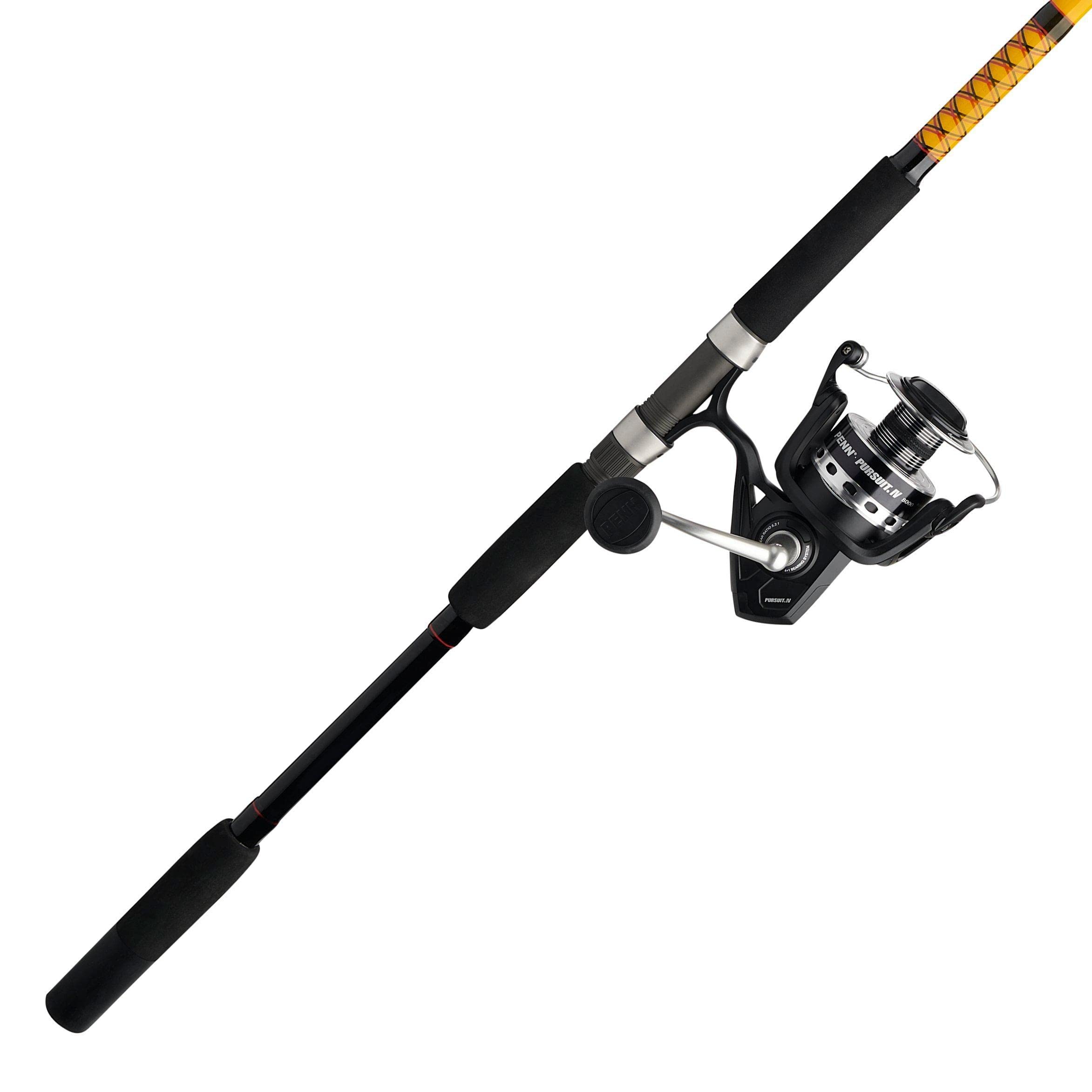 Ugly Stik Bigwater Fishing Rod & Penn Pursuit IV Spinning Reel Combo - Saltwater & Freshwater Fishing Gear for Offshore, Pier & Shoreline Anglers