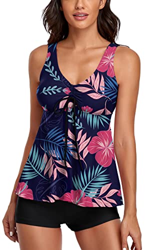 Navy & Pink Floral