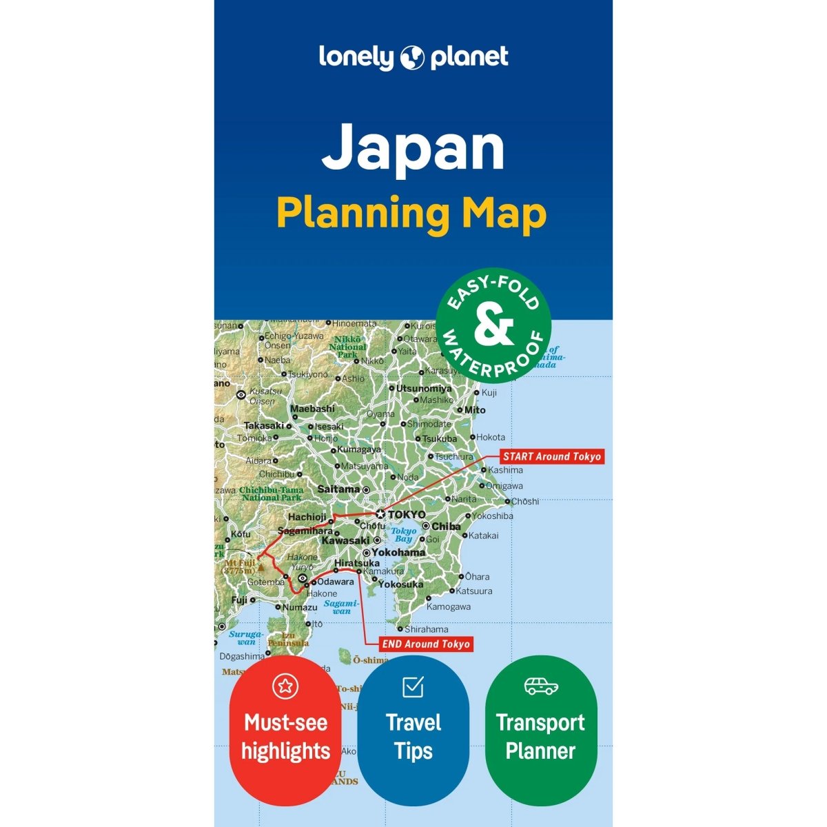 Lonely Planet Travel Maps - Detailed World & Regional Maps for Adventure Travelers | Perfect for Road Trips, Hiking & Backpacking