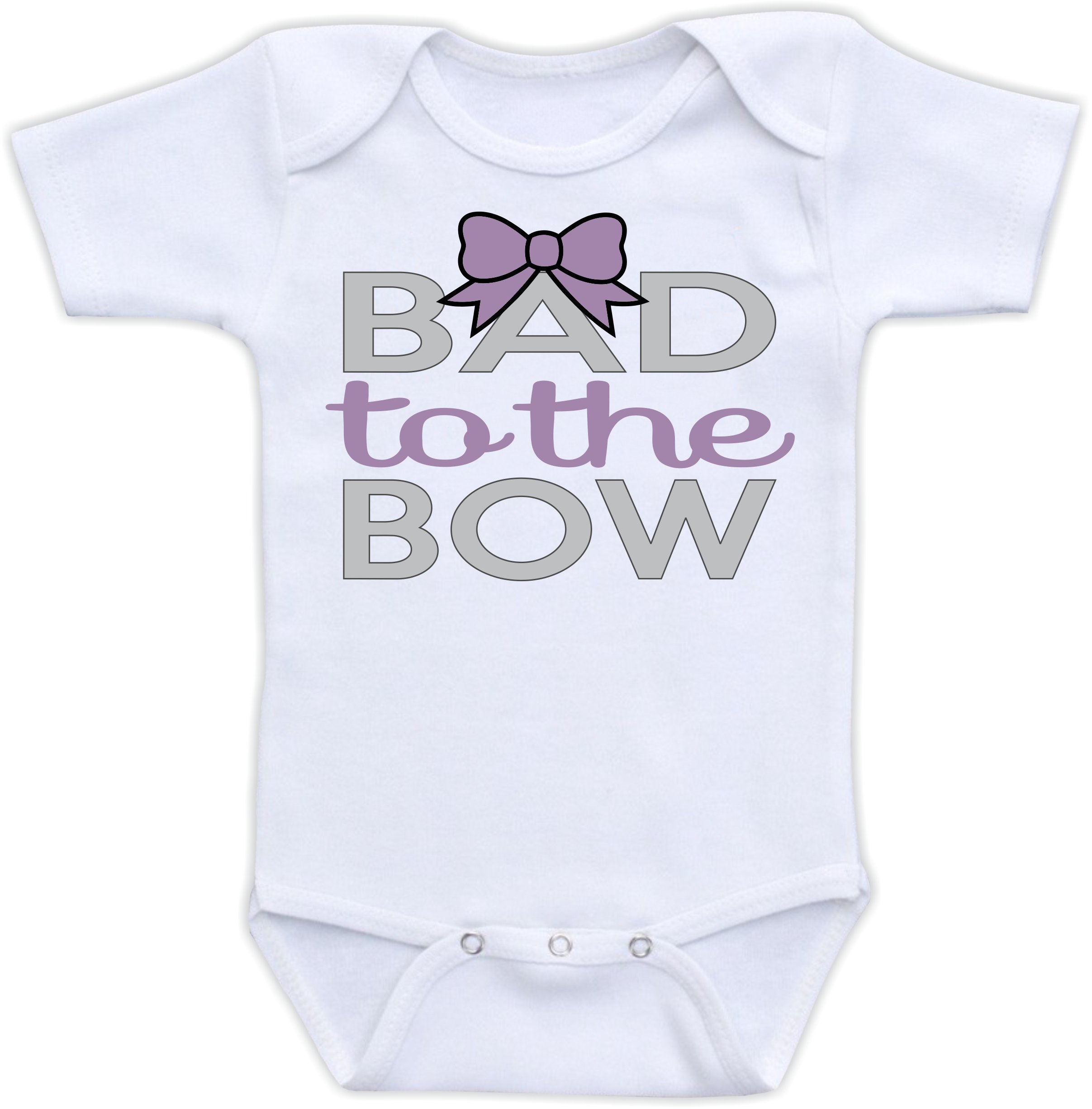 Bad to The Bow - Adorable Baby Girl Clothes & Bodysuits | Soft Cotton Infant Outfits for Newborns, Photos & Special Occasions