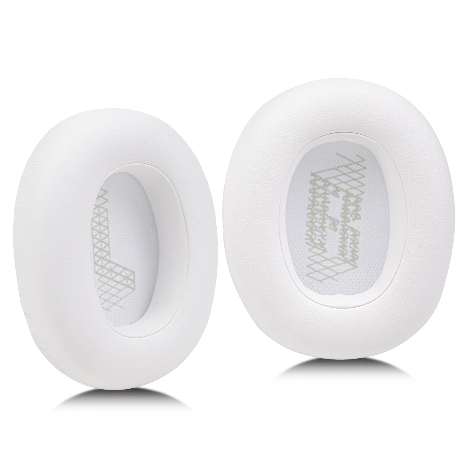 MOLGRIA Replacement Ear Pads Cushion for JBL Live 650BTNC/660BTNC Wireless Bluetooth Headphones - Noise Cancelling Memory Foam Earpads (White) | Comfort Upgrade for Work, Travel & Gaming