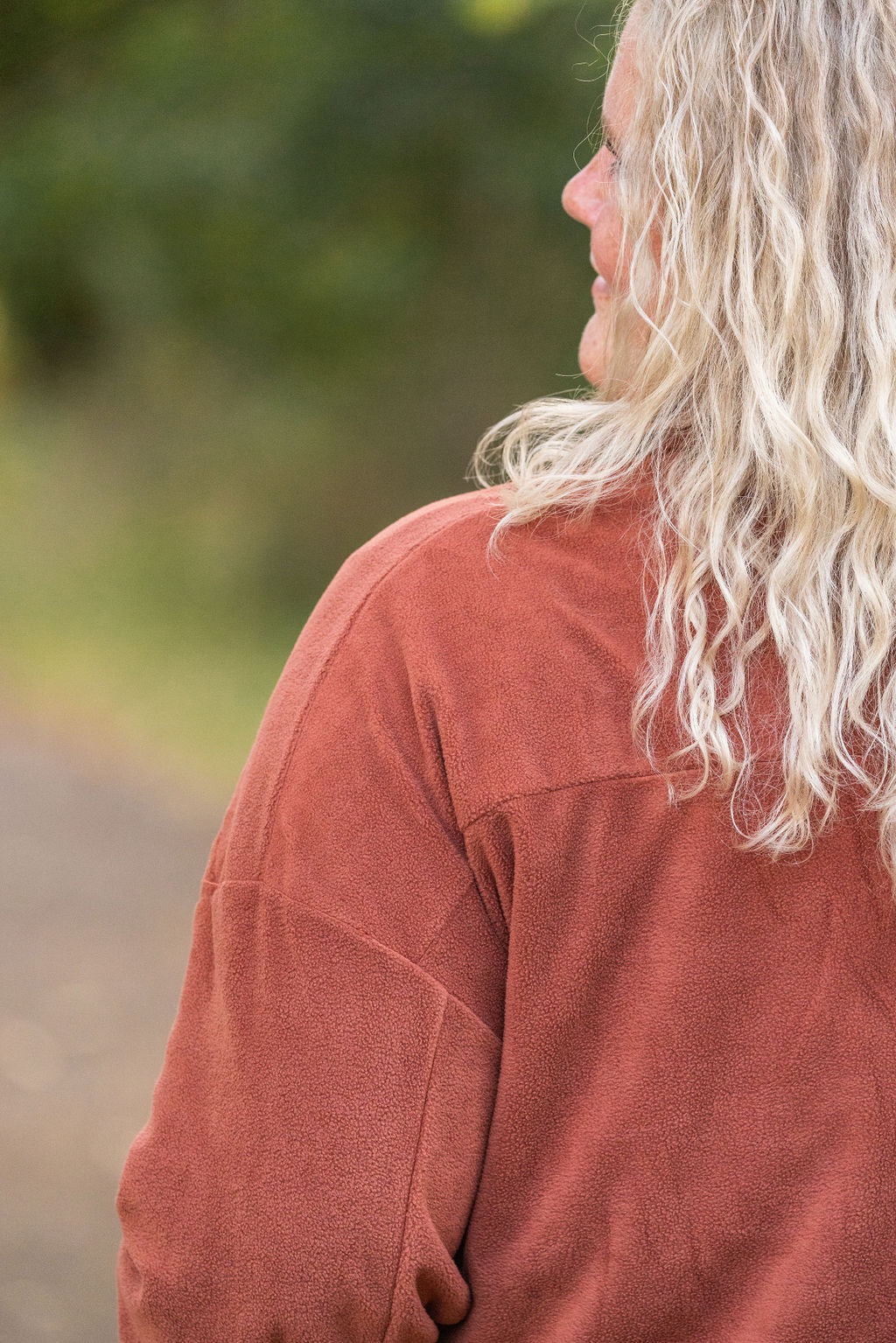 Jordan Shacket in Terra Cotta - Men's Fleece Lined Overshirt for Casual Wear & Outdoor Activities