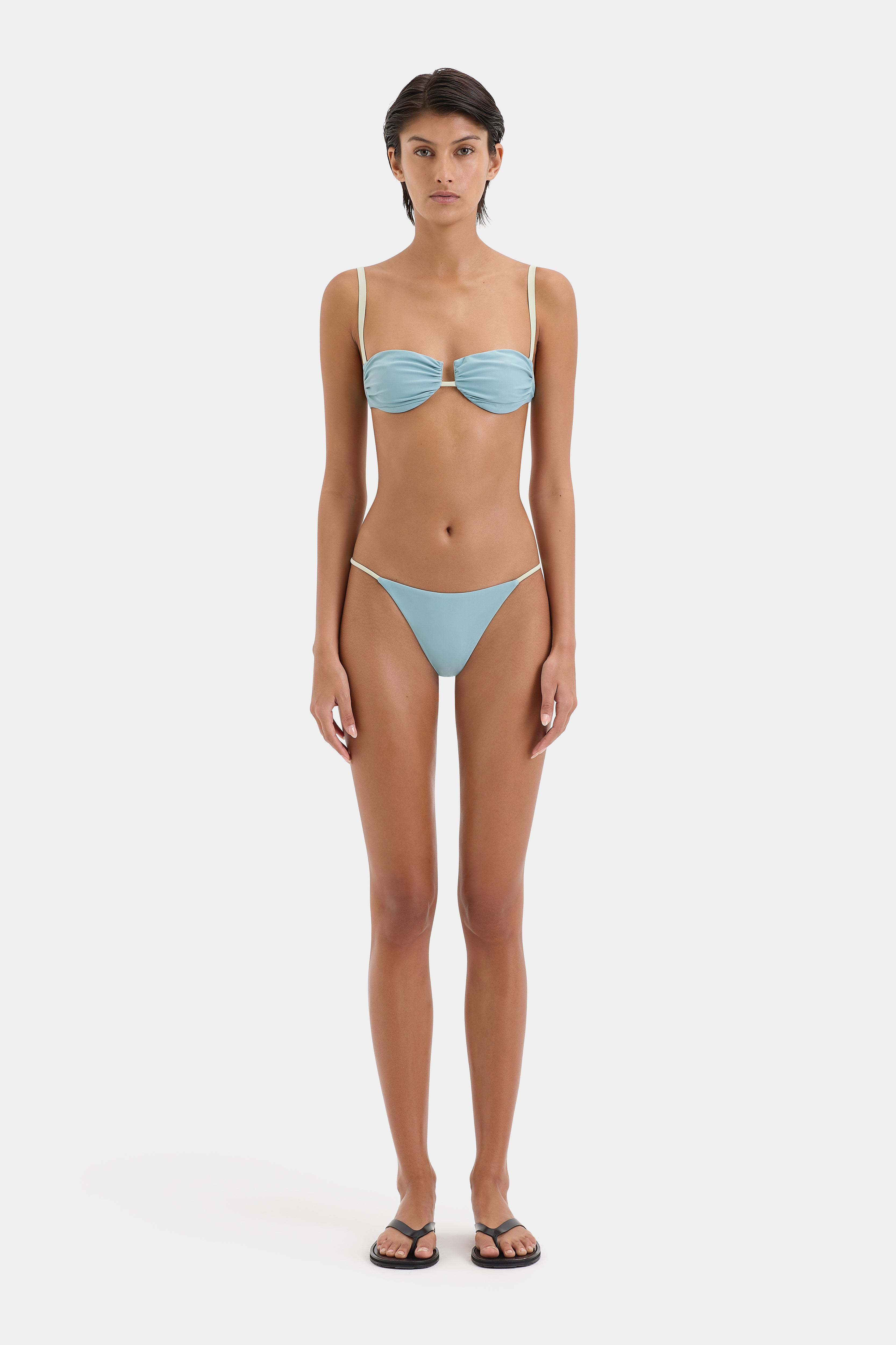 Cielo Gathered Balconette Bra - Comfortable Lace Underwire Push Up Bra for Women - Perfect for Everyday Wear, Date Night & Special Occasions