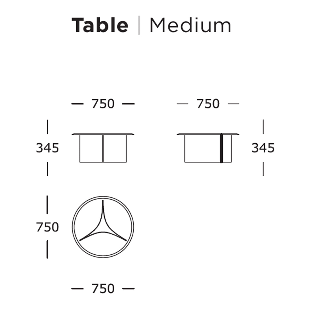 Modern Arc Coffee Table - Mid-Century Design, Solid Wood, Living Room Centerpiece for Home Decor | Perfect for Lounge, Family Room & Office Spaces