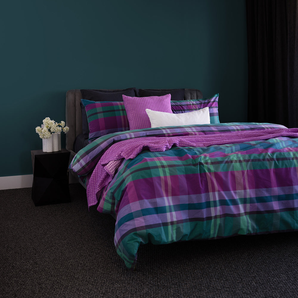 Ezra Quilt Cover Set King Size - Soft Luxury Bedding Set for Bedroom - Perfect for Master Bedroom, Guest Room & Hotel Decor