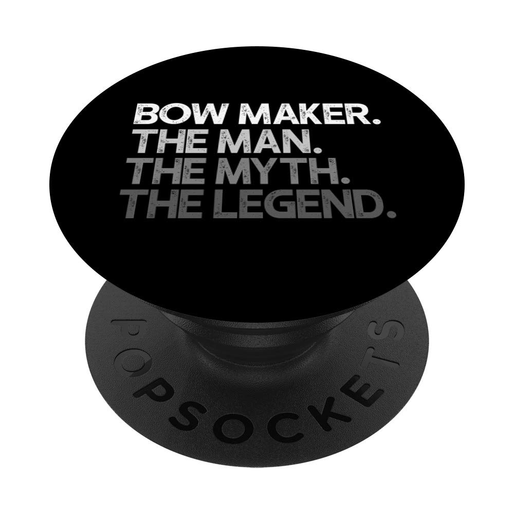 The Man Myth Legend PopSockets Grip and Stand - Phone & Tablet Accessory for Bow Makers | Perfect Gift for Archery Enthusiasts & Phone Users