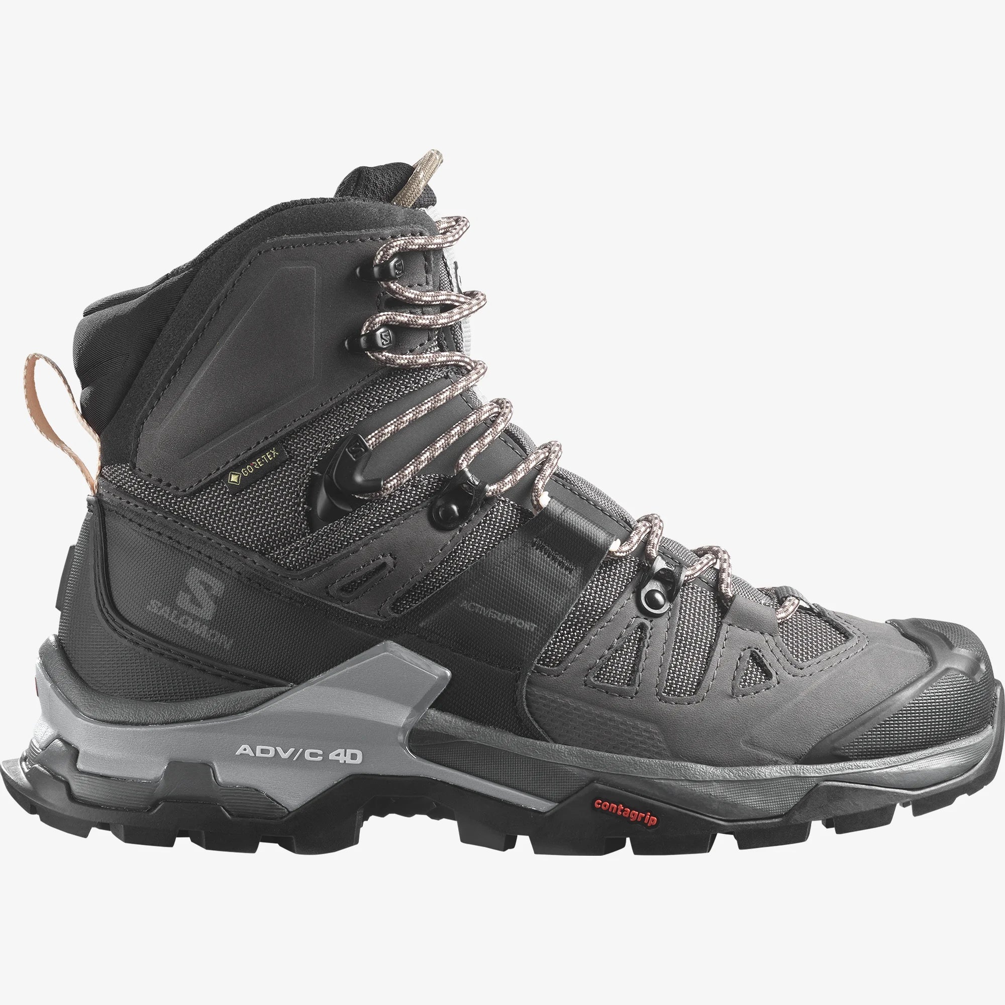 Salomon Quest 4 Gore-TEX Waterproof Hiking Boots for Men & Women - Lightweight & Durable for Outdoor Adventures, Backpacking, and Trail Running