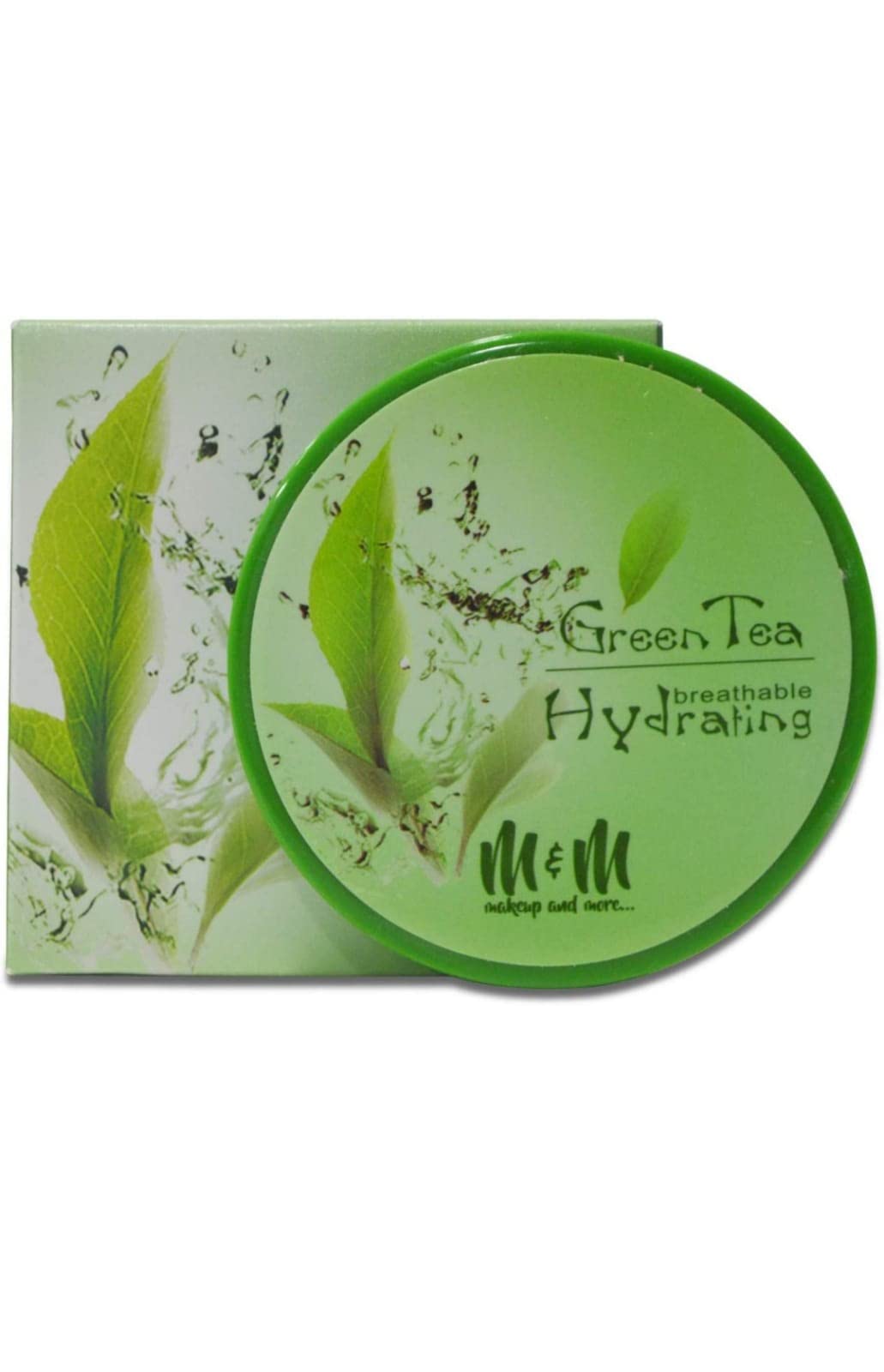 ABADRO Tea Tree Compact Face Powder - Oil Control & Acne Treatment | Matte Finish for Oily & Combination Skin | Perfect for Daily Use & On-the-Go Touch Ups