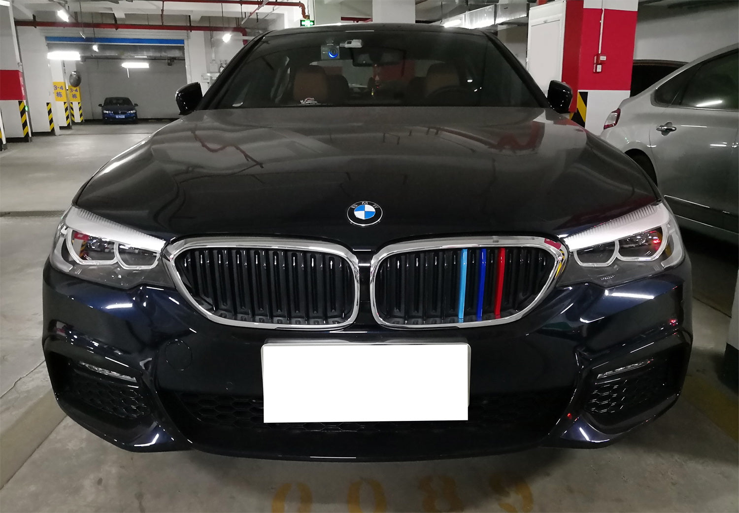 BMW G30 G31 5 Series M Style Colored Grille Insert Trims (2017-2020) - 9 Beam Design for Enhanced Style & Performance - Perfect for Car Enthusiasts & Custom Upgrades