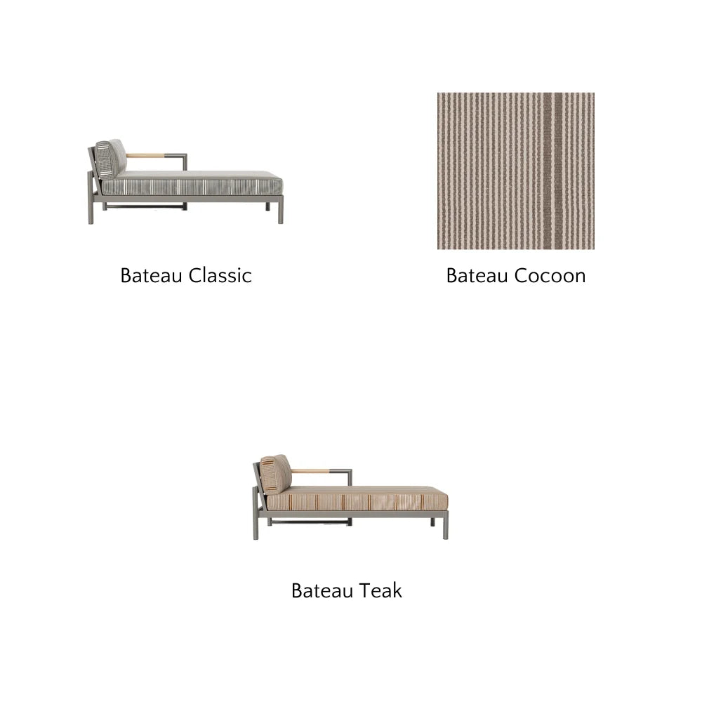 Breeze XL Outdoor Chaise Lounge Right - Premium Patio Furniture for Poolside, Garden & Backyard Relaxation