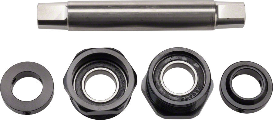 Answer BMX Slider Square Taper JIS Titanium Spindle 68x115mm Euro Bottom Bracket - Lightweight Durable Bike Crankset Upgrade for BMX, Mountain & Road Bikes - Perfect for Racing, Stunts & Performance Cycling