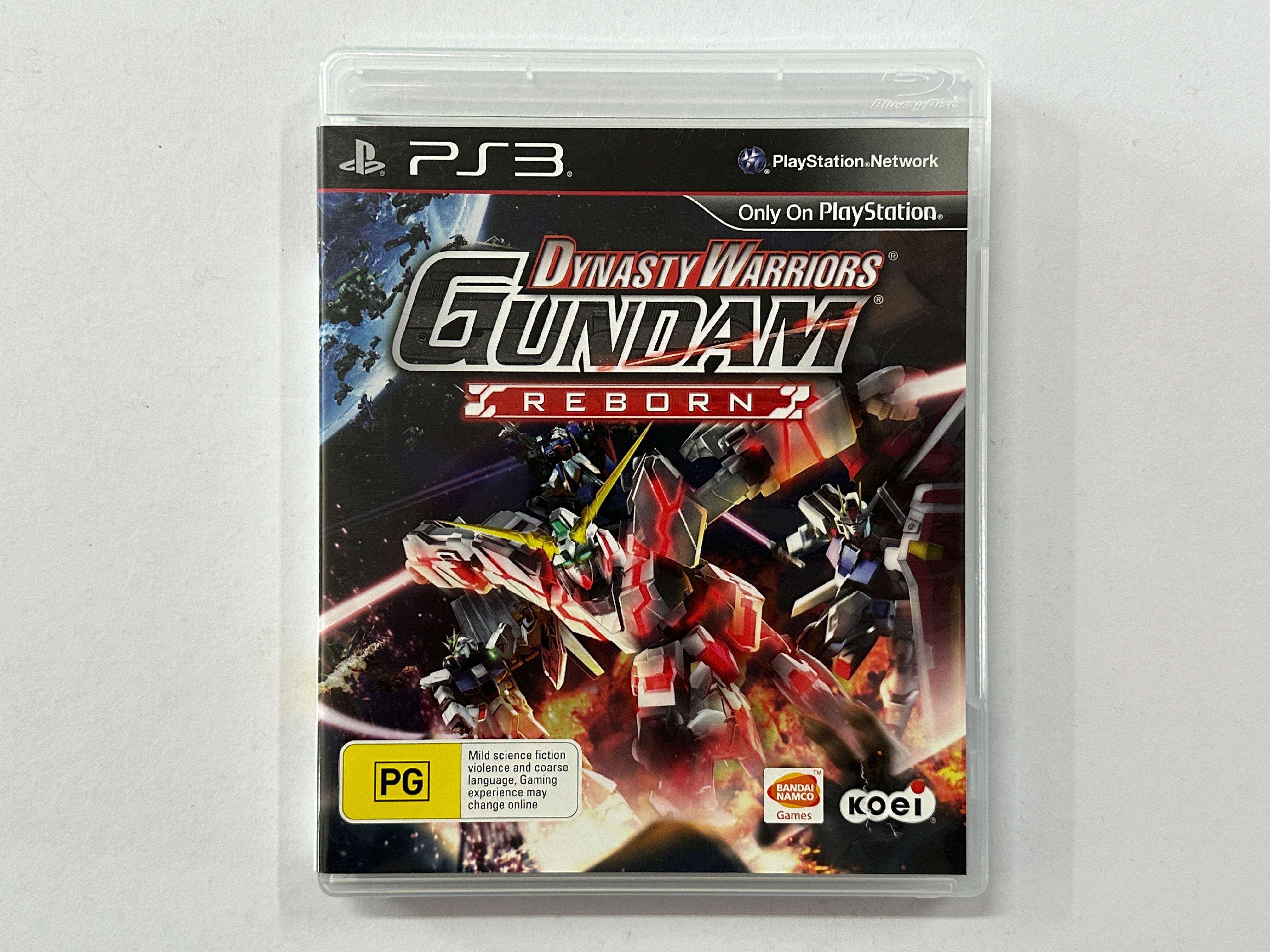 Dynasty Warriors Gundam Reborn PS3 Game - Complete with Original Case - Perfect for Anime Fans & Action Game Lovers