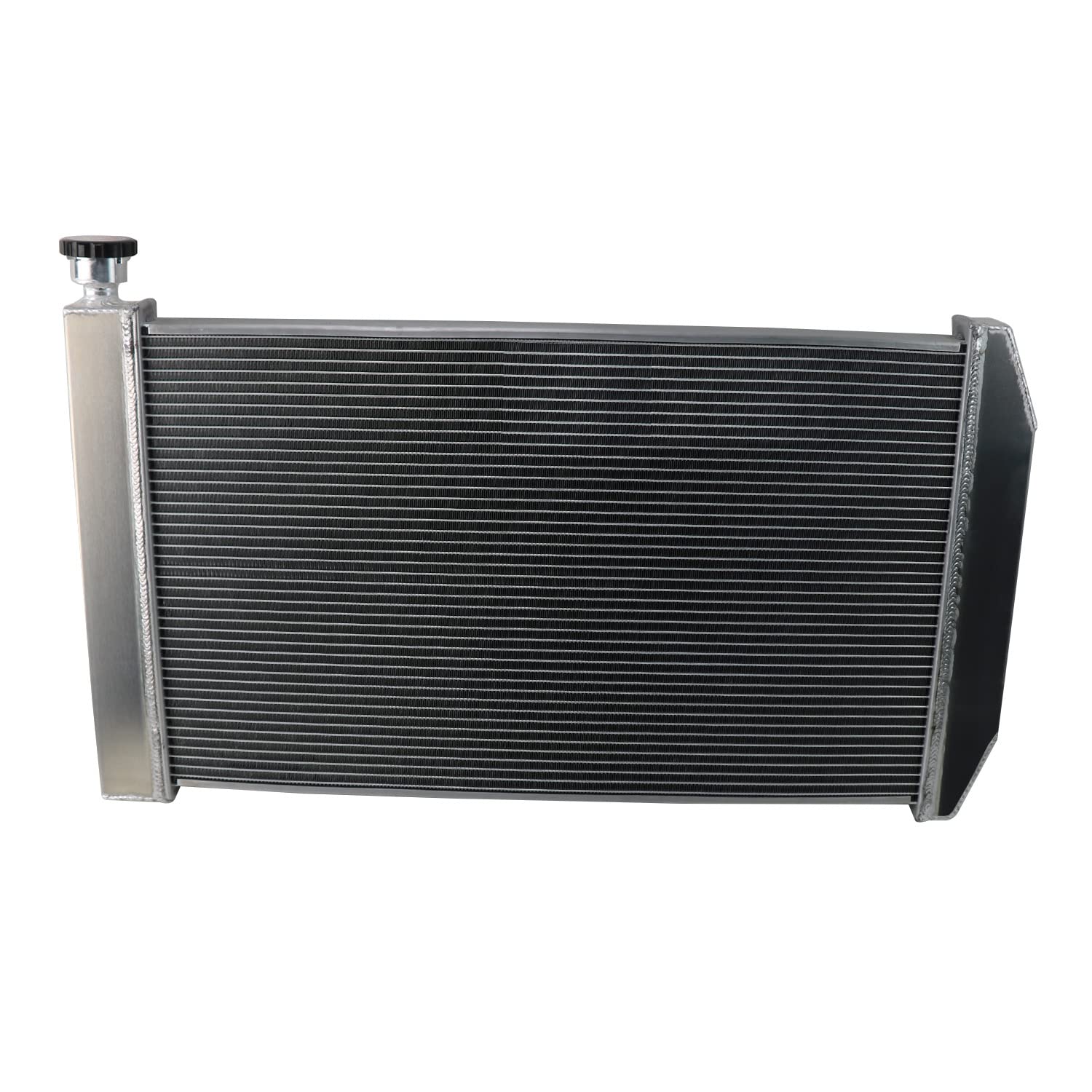 4-Row Aluminum Radiator for 1988-1999 Chevy GMC C/K Series C1500 C2500 C3500 K1500 5.0L 5.7L V8 - Heavy Duty Cooling Upgrade for Off-Road, Towing & Performance Driving