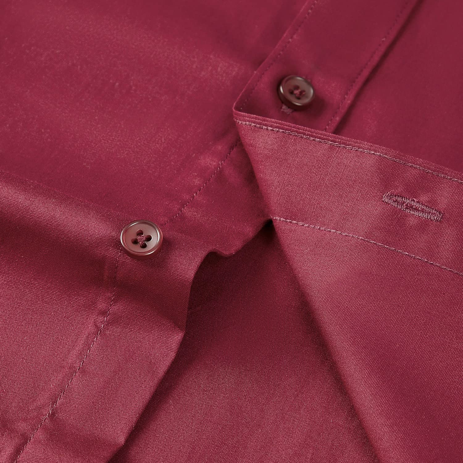 Premium Men's Regular Fit Dress Shirt - Button Up Long Sleeve Stretch Business Shirt for Office & Formal Occasions | Wrinkle-Resistant Textured Fabric for All-Day Comfort