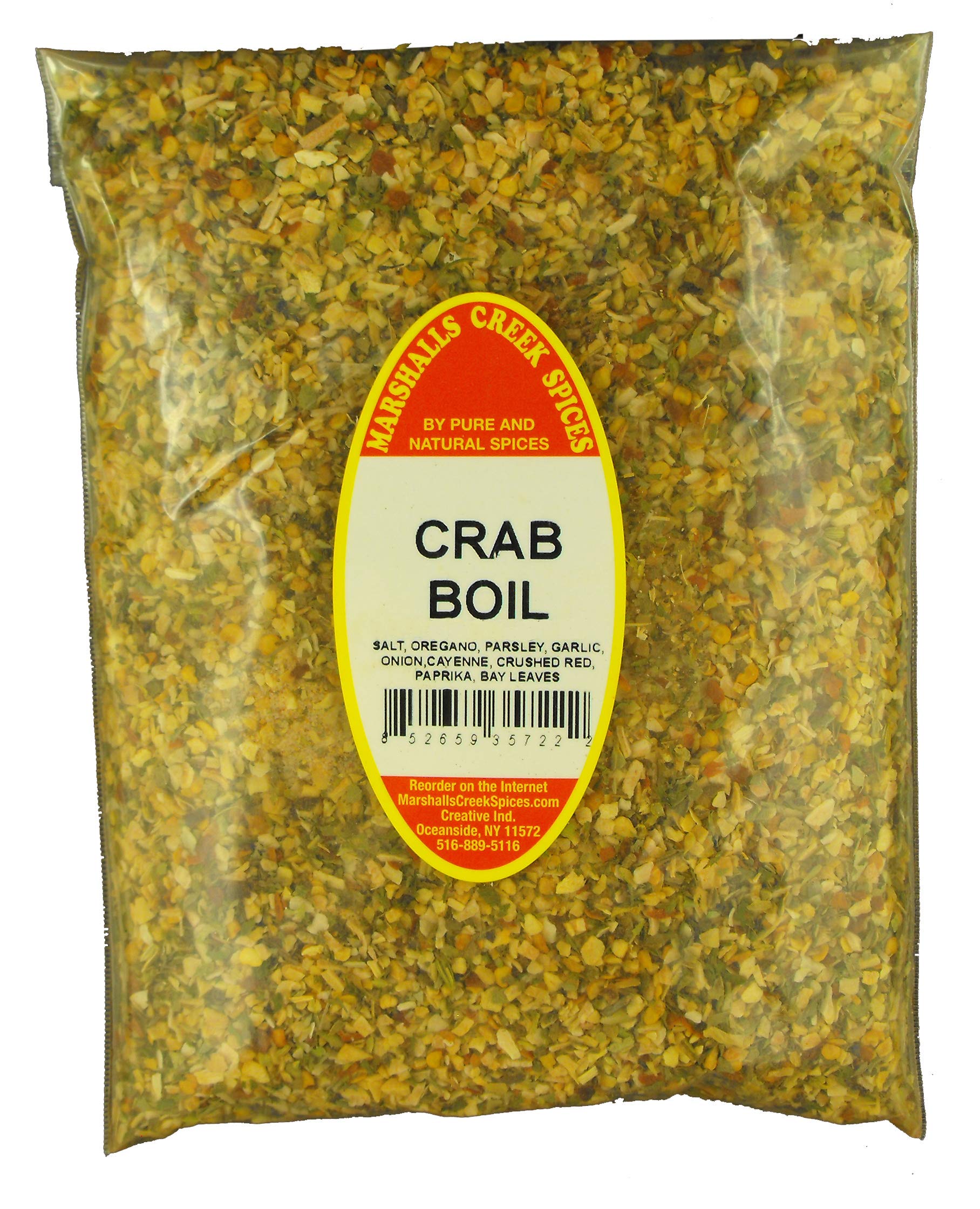 Marshalls Creek Kosher Spices - Crab Boil Seasoning Refill 13 oz | Premium Kosher Certified Spice Blend for Seafood, Shrimp, Crawfish & Lobster | Perfect for Boils, Grilling & Cajun Cooking