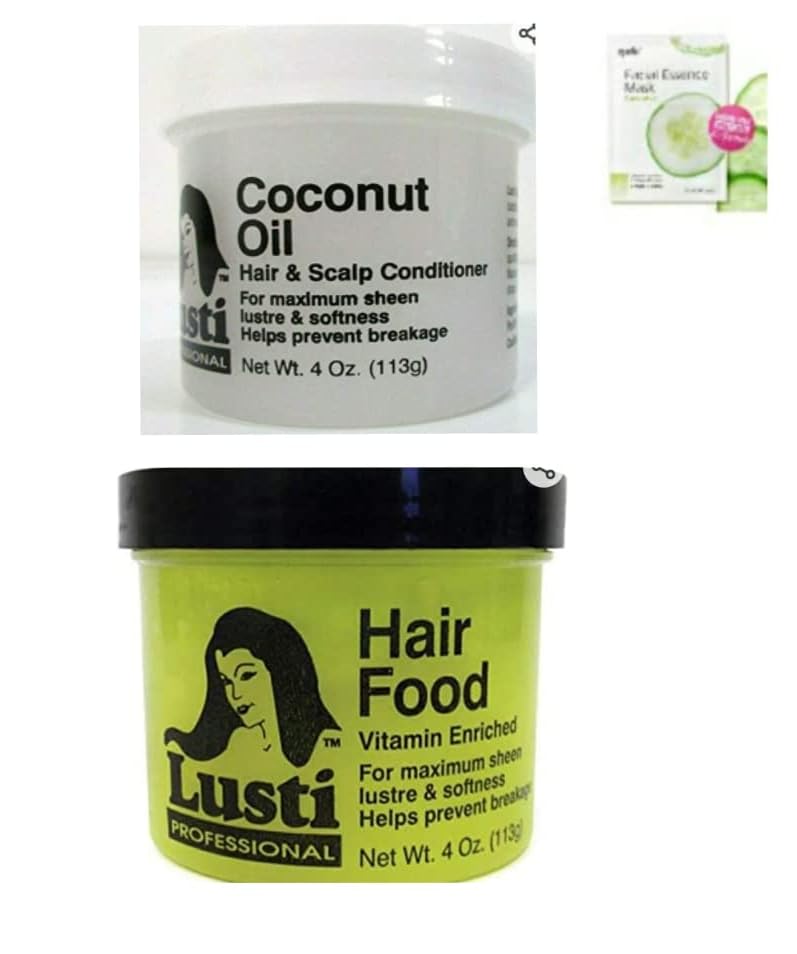 Organic Coconut Oil Hair & Scalp Conditioner - 4 Oz (Pack of 2) - Deep Moisturizing Treatment for Dry, Damaged Hair - Perfect for Daily Hair Care & Scalp Nourishment - Use for Hair Mask, Frizz Control & Split Ends Repair