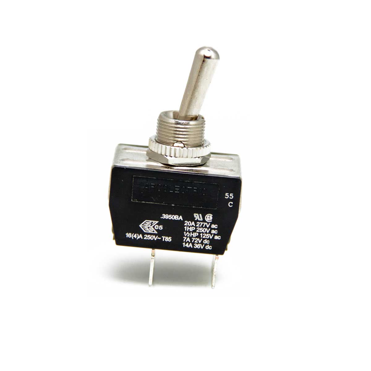 2 Position Power Switch - Heavy Duty Rocker Toggle Switch for Automotive, Marine & Industrial Use - On/Off Electrical Control for Vehicles, Boats & Machinery