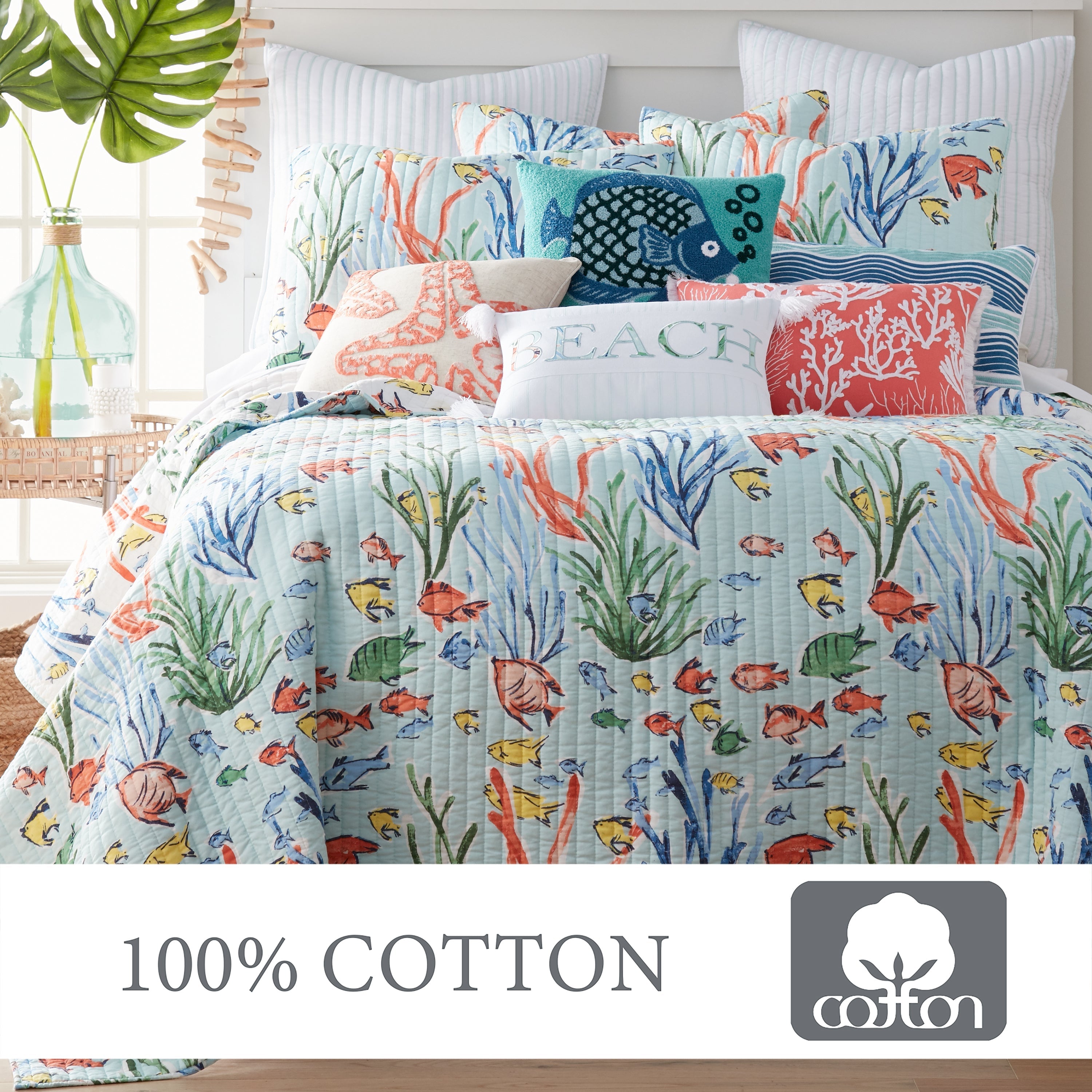 Sancti Petri Luxury Quilt Set - Queen Size, Soft Breathable Cotton Bedding Set for All Seasons | Perfect for Master Bedroom, Guest Room & Cozy Home Decor