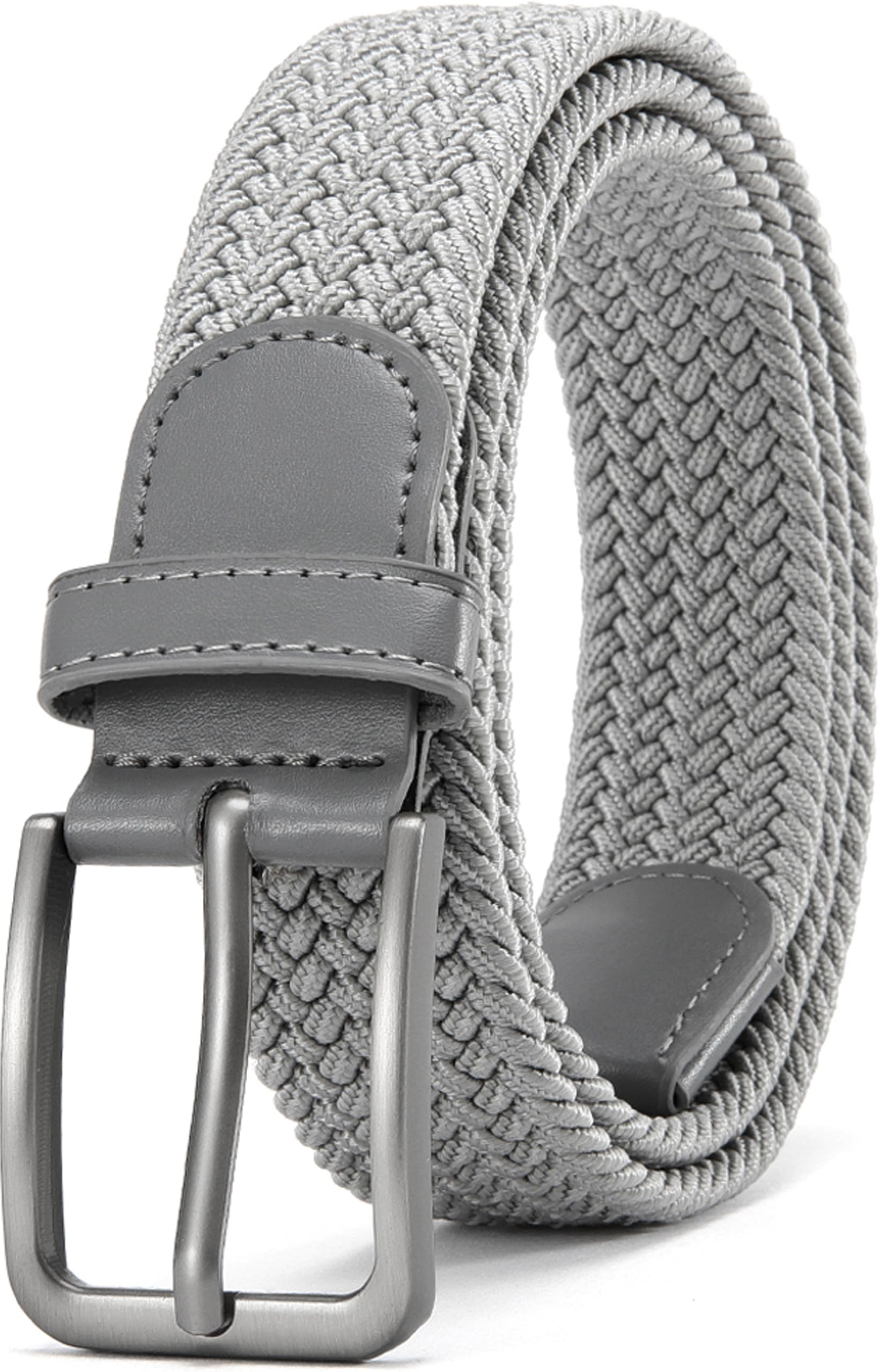 DOOPAI Men's Braided Stretch Belt - 1 3/8